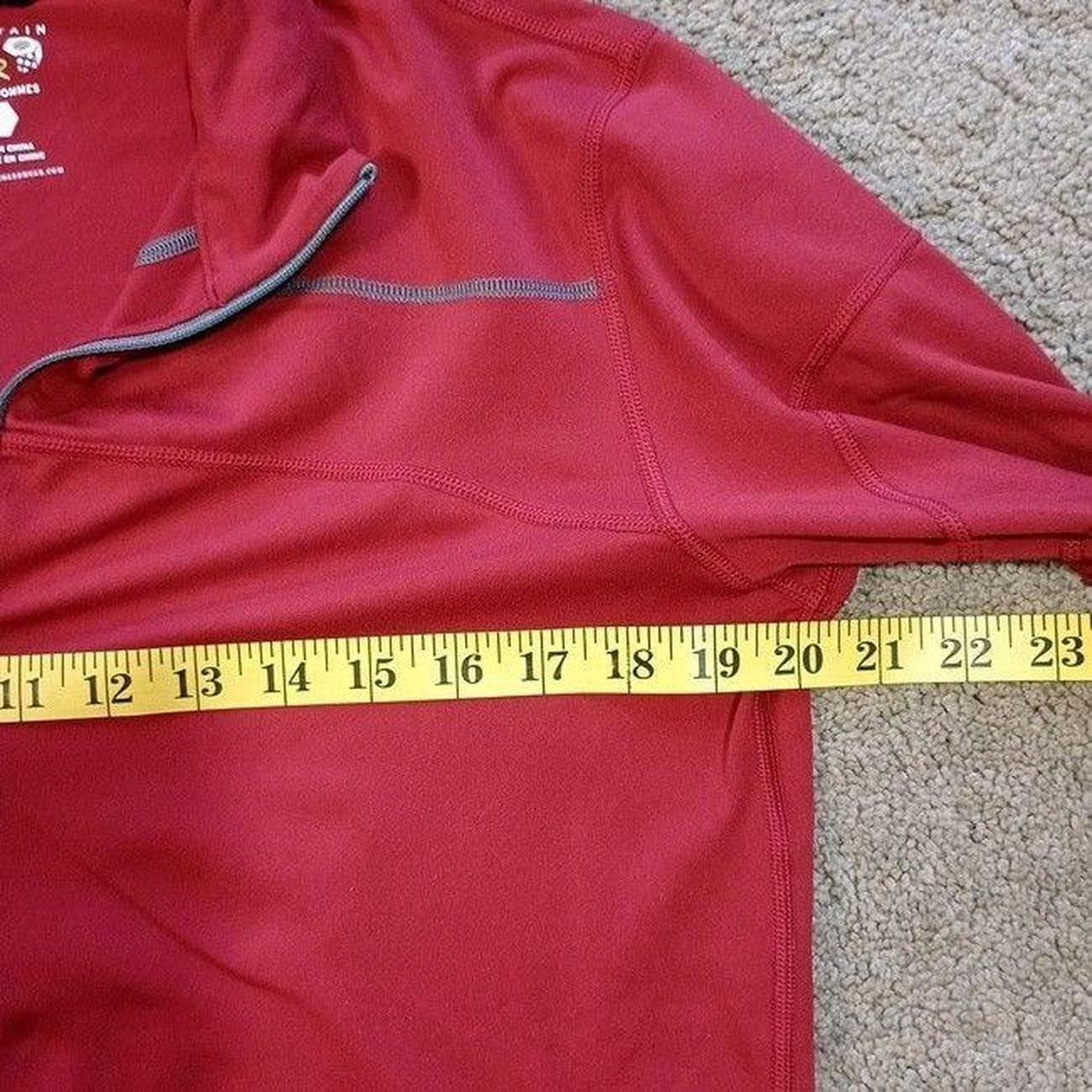 MOUNTAIN HARDWEAR PULLOVER 1/4 ZIP FLEECE MENS MEDIUM - Thumbnail 5