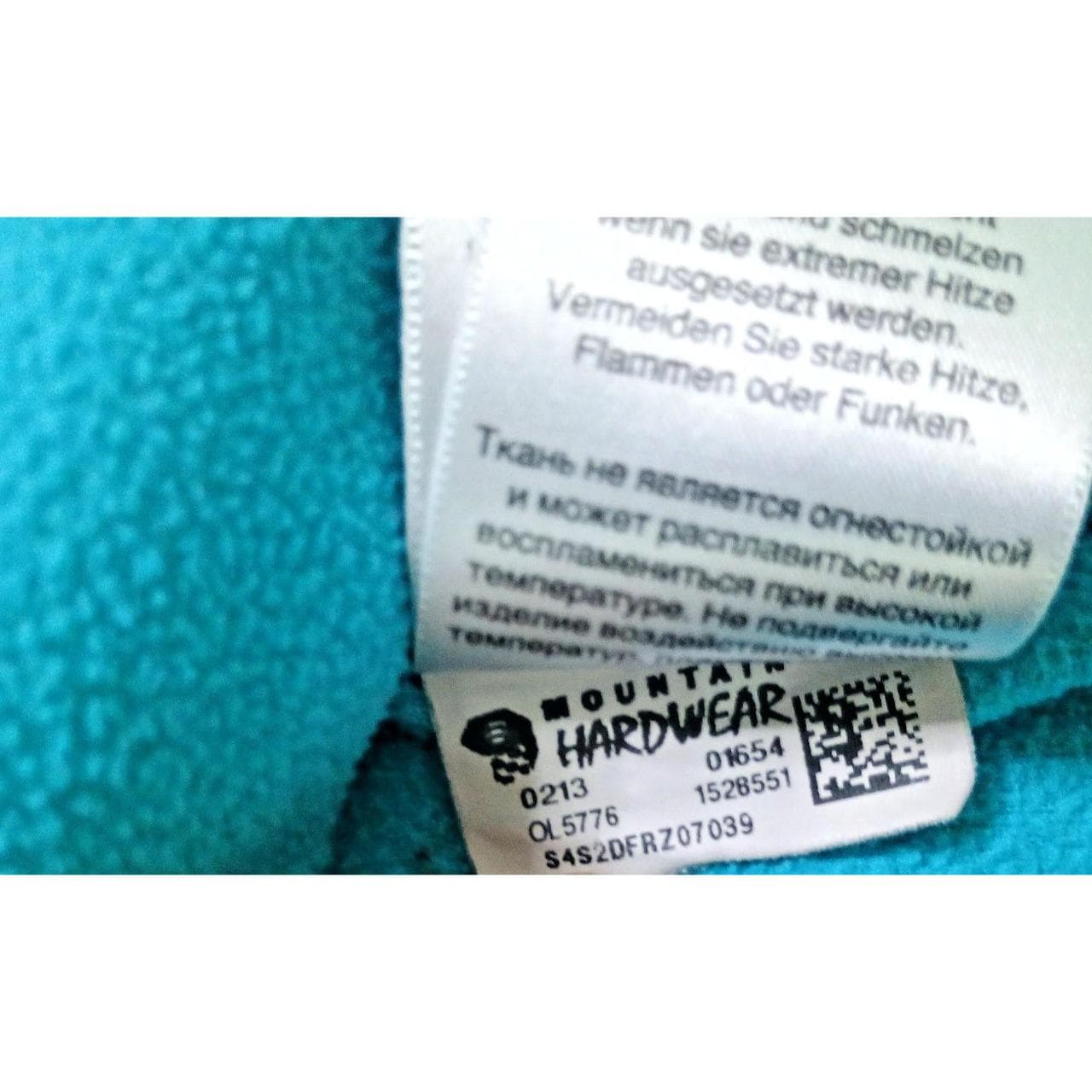 MOUNTAIN HARDWEAR MICROCHILL QUARTER-ZIP WOMANS LARGE MICRO FLEECE TOP HIKING - Thumbnail 6