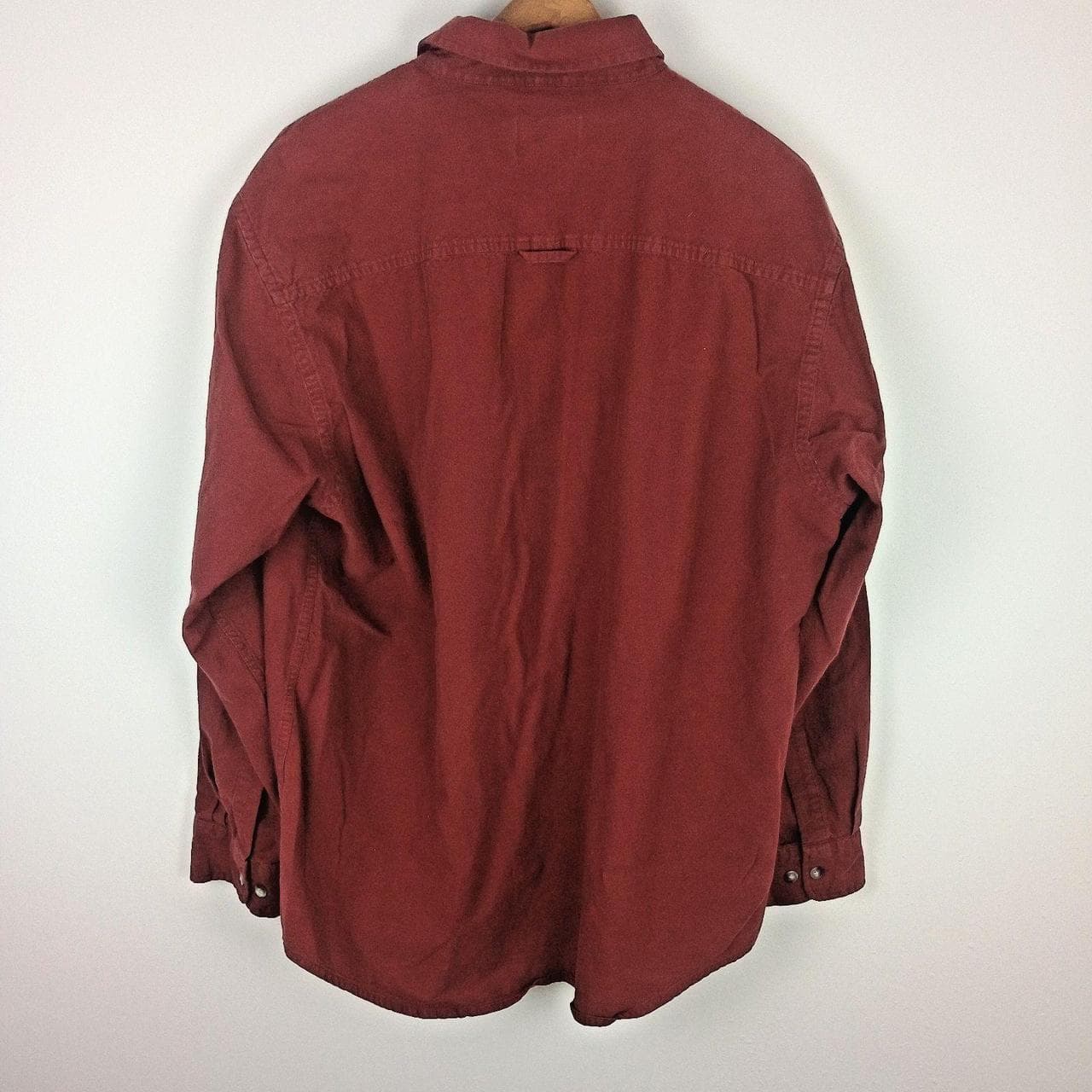 VINTAGE PENDLETON HIKER SHIRT MENS XL RED COTTON LONG SLEEVE BUTTON UP CASUAL OUTDOOR - Thumbnail 4