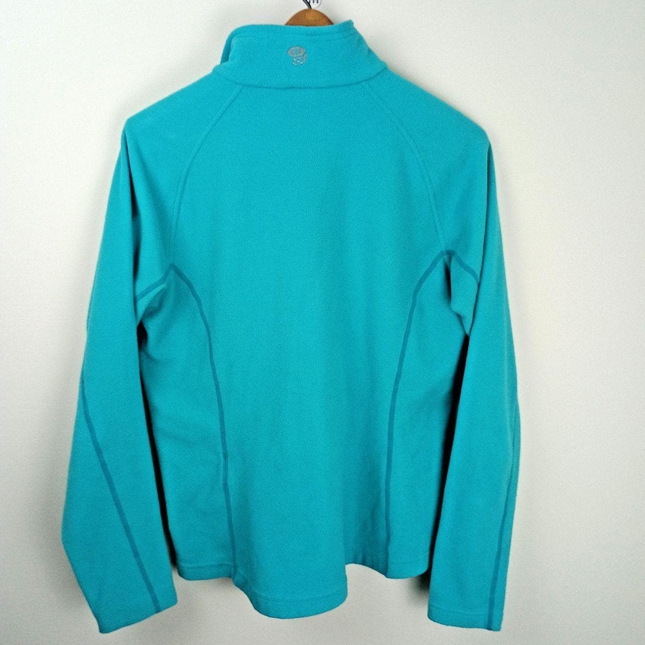 MOUNTAIN HARDWEAR MICROCHILL QUARTER-ZIP WOMANS LARGE MICRO FLEECE TOP HIKING - Thumbnail 4