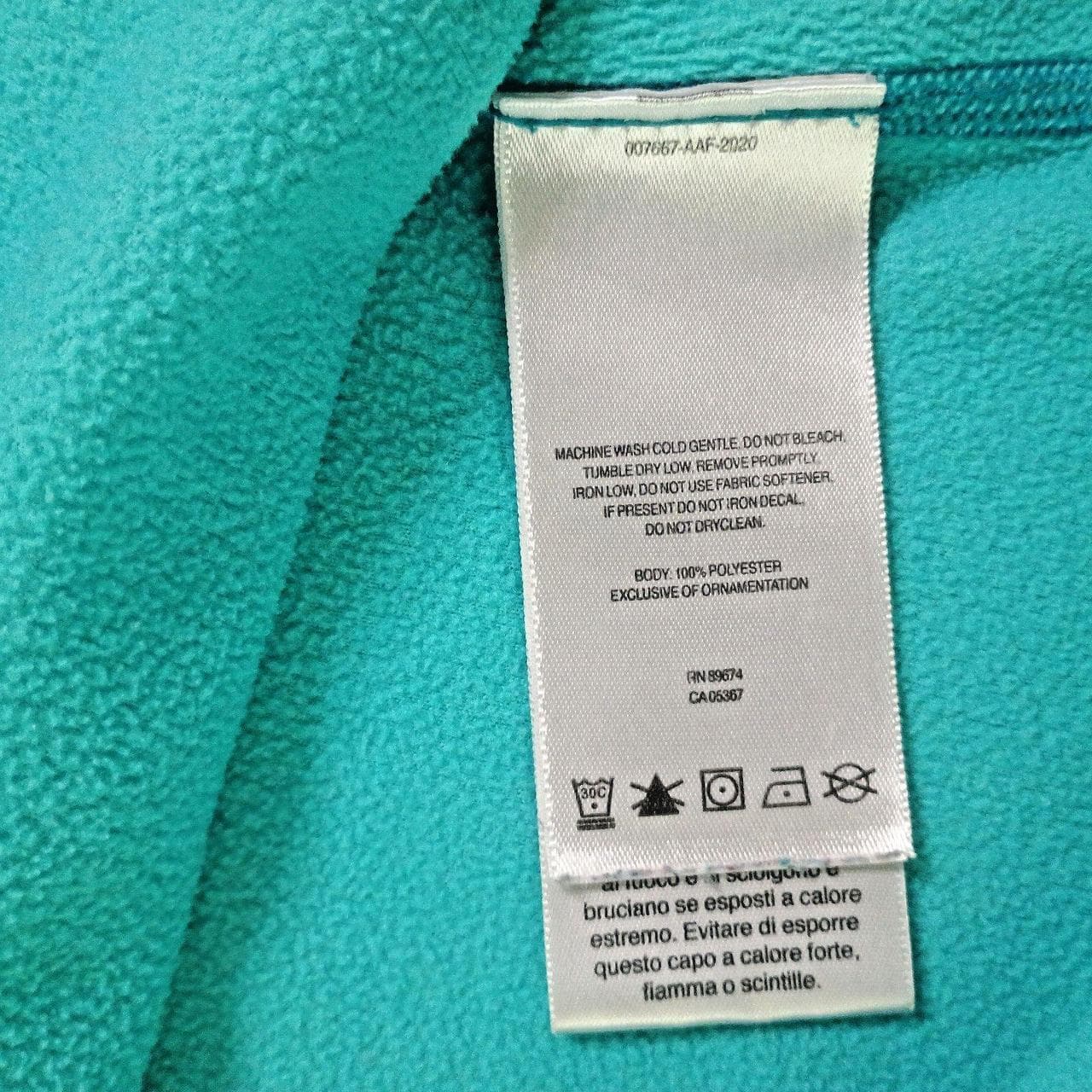 MOUNTAIN HARDWEAR MICROCHILL QUARTER-ZIP WOMANS LARGE MICRO FLEECE TOP HIKING - Thumbnail 5