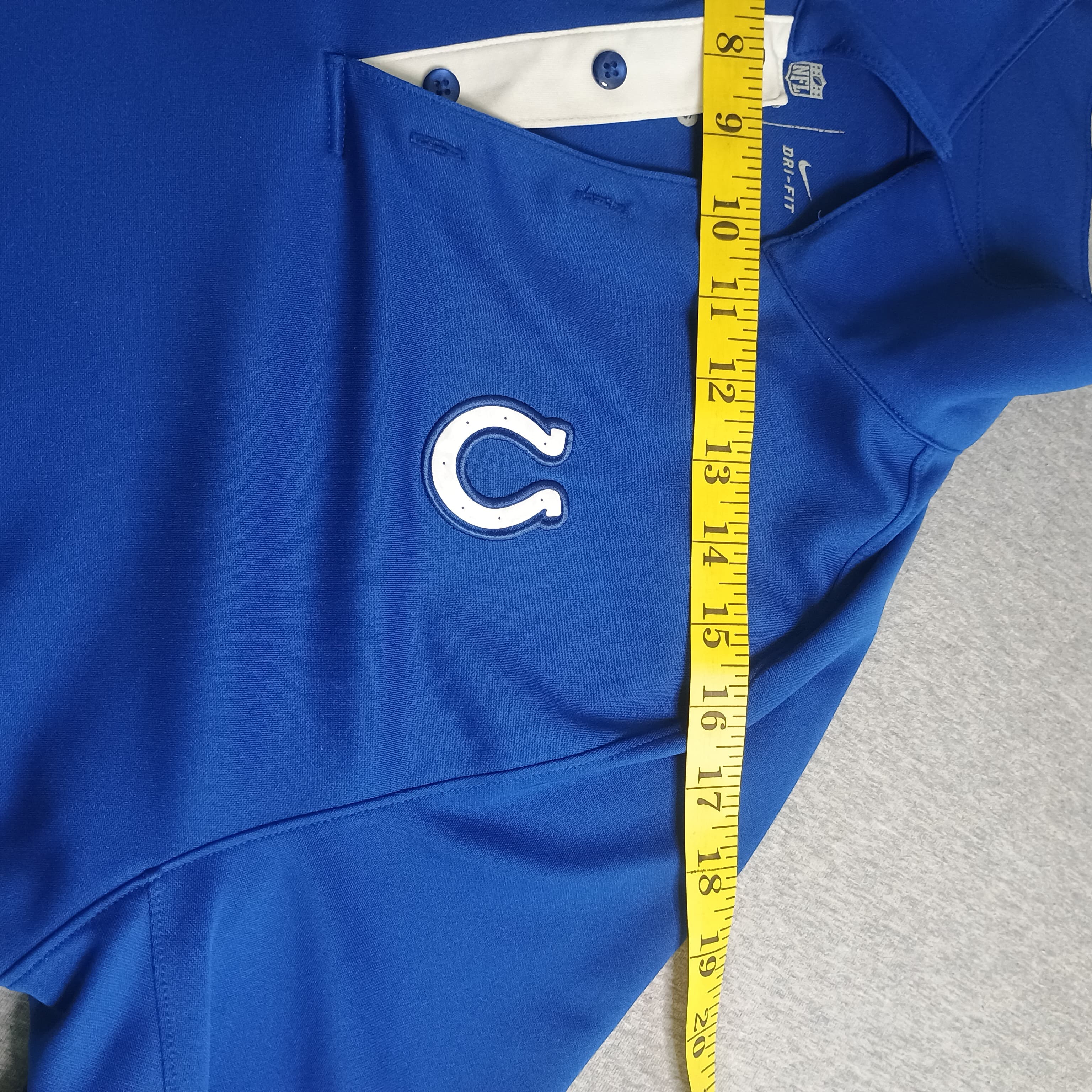 Nike Colts Dri-FIT Polo Shirt Size S - Thumbnail 5