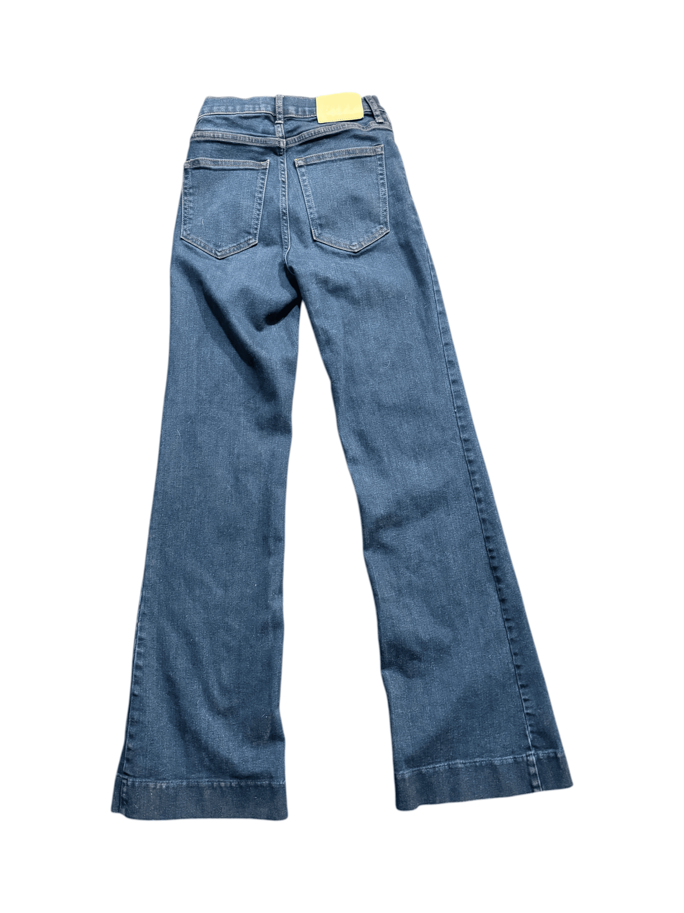 Everlane "The Modern Flare" Blue Jeans || Size XS - Thumbnail 2