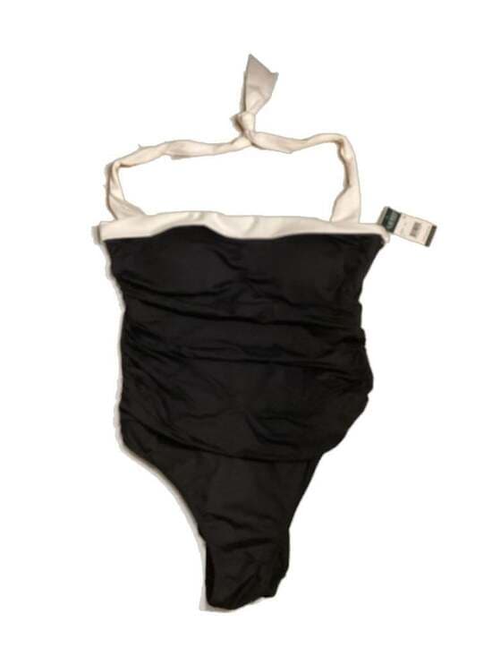 Lauren Ralph Lauren Bel Air Ruched Halter One-Piece Swimsuit - Thumbnail 5