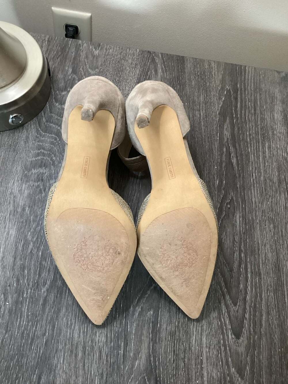 Vince Camuto Gigia Pointed Toe Ankle Strap Pumps Size 8M - Thumbnail 5