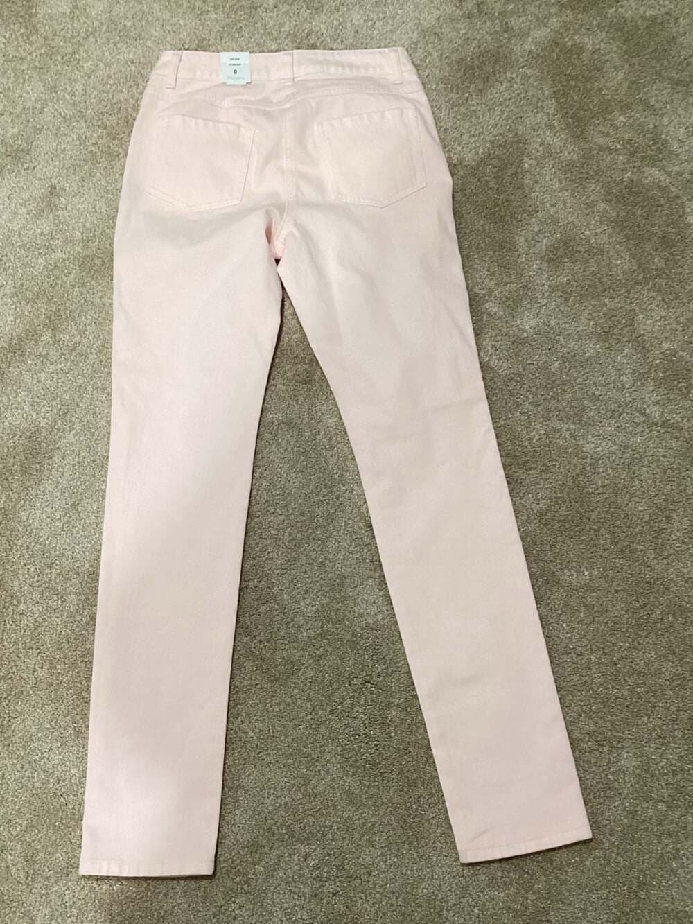 J. McLaughlin Lexi Solid Women's Cotton Blend Trousers in Soft Petal Pink - Thumbnail 2