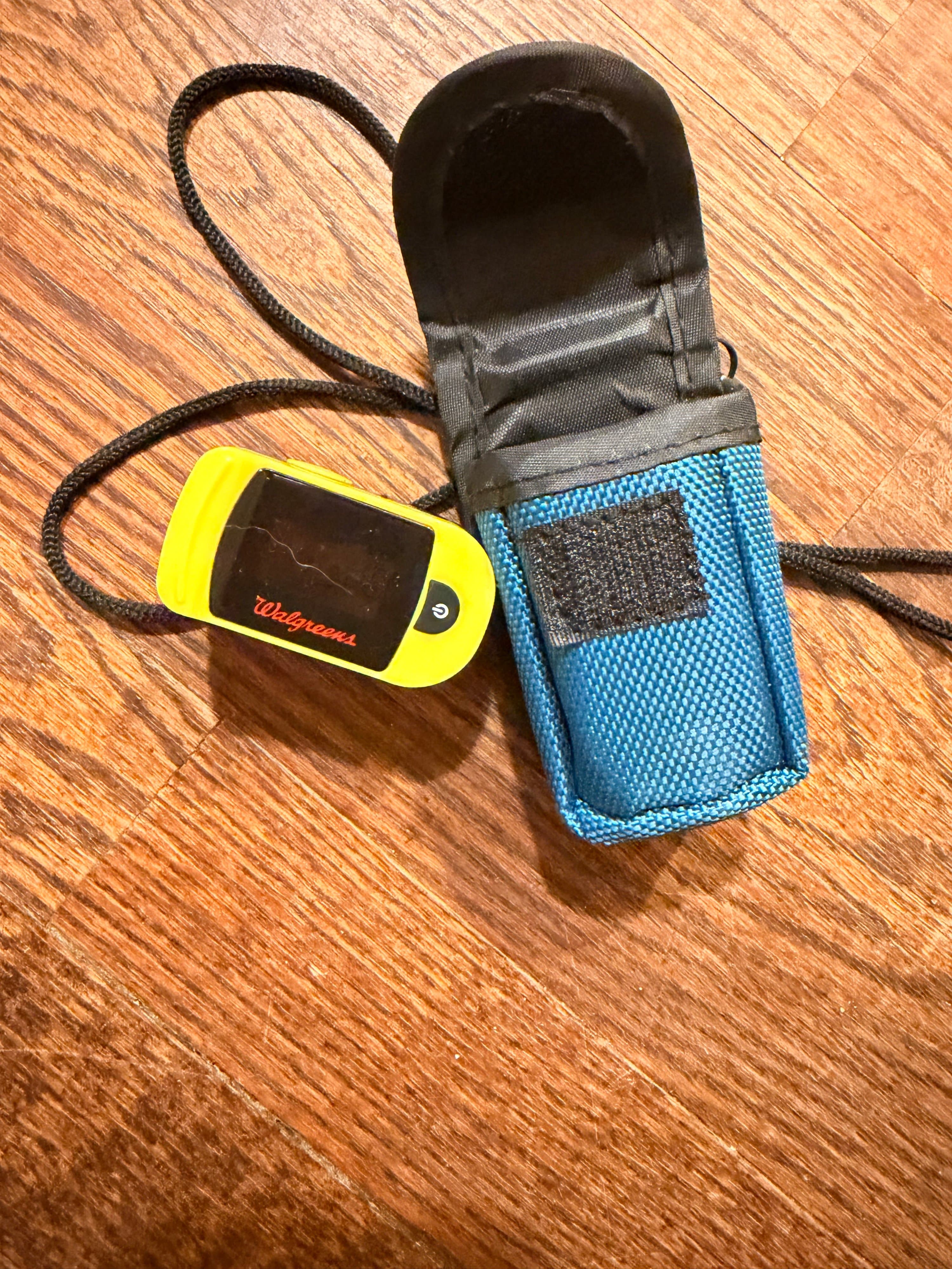 Walgreens Yellow Pulse Oximeter with Case