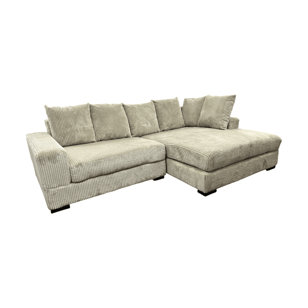 Home by Sean & Catherine Lowe Luxe Corduroy Sectional - Thumbnail 6