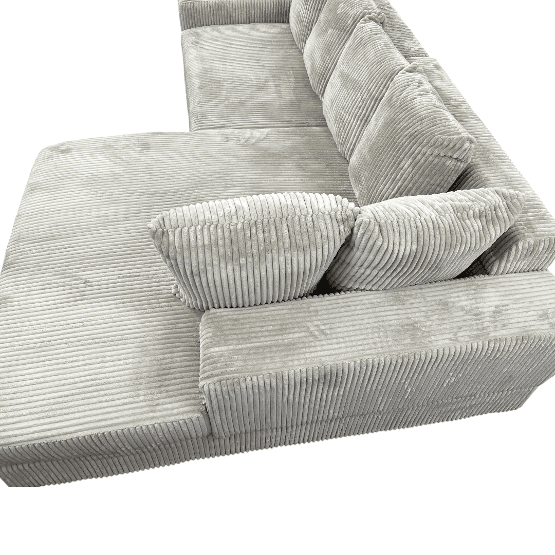 Home by Sean & Catherine Lowe Luxe Corduroy Sectional - Thumbnail 4