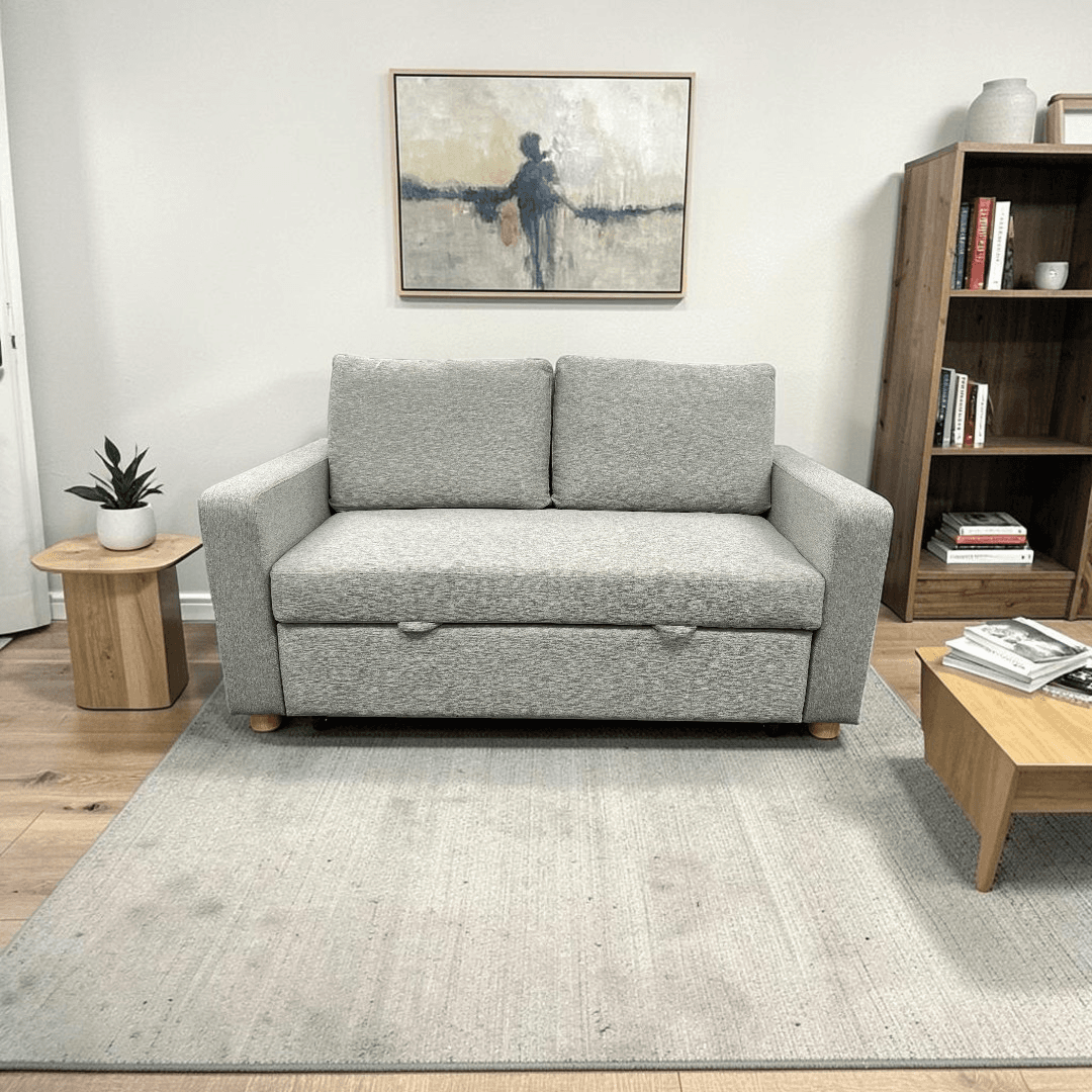Serta Trinity Full Size Convertible Loveseat