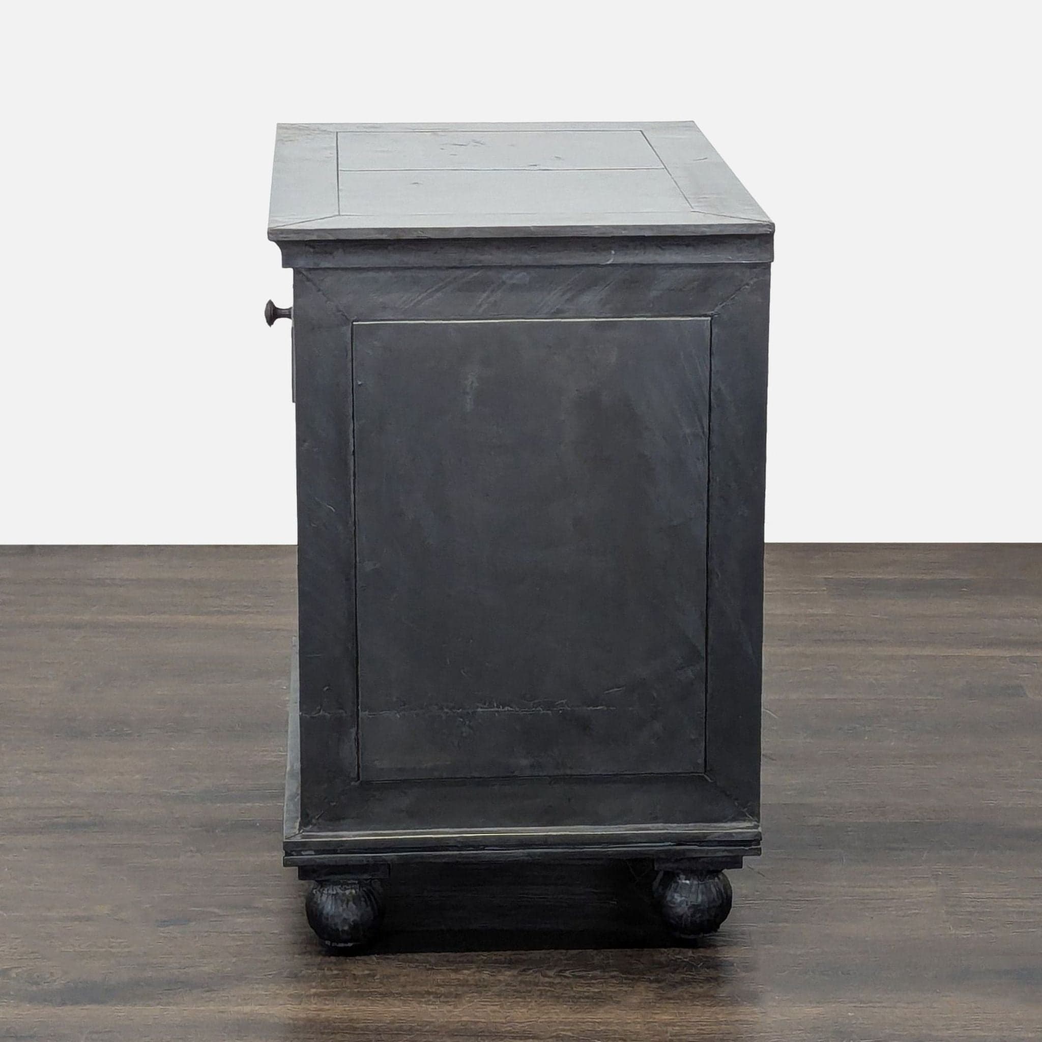 Restoration Hardware One Drawer Nightstand with Shelf - Thumbnail 6