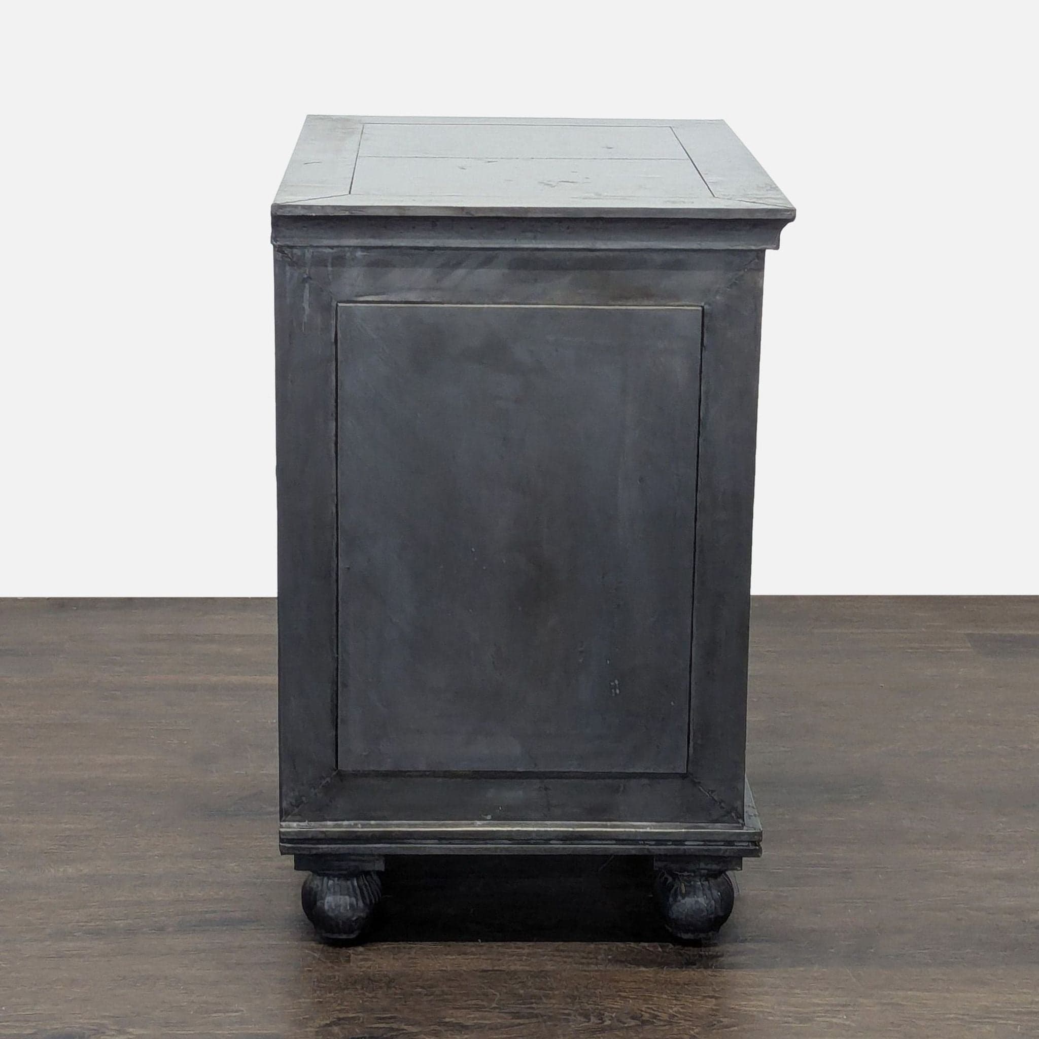 Restoration Hardware One Drawer Nightstand with Shelf - Thumbnail 3