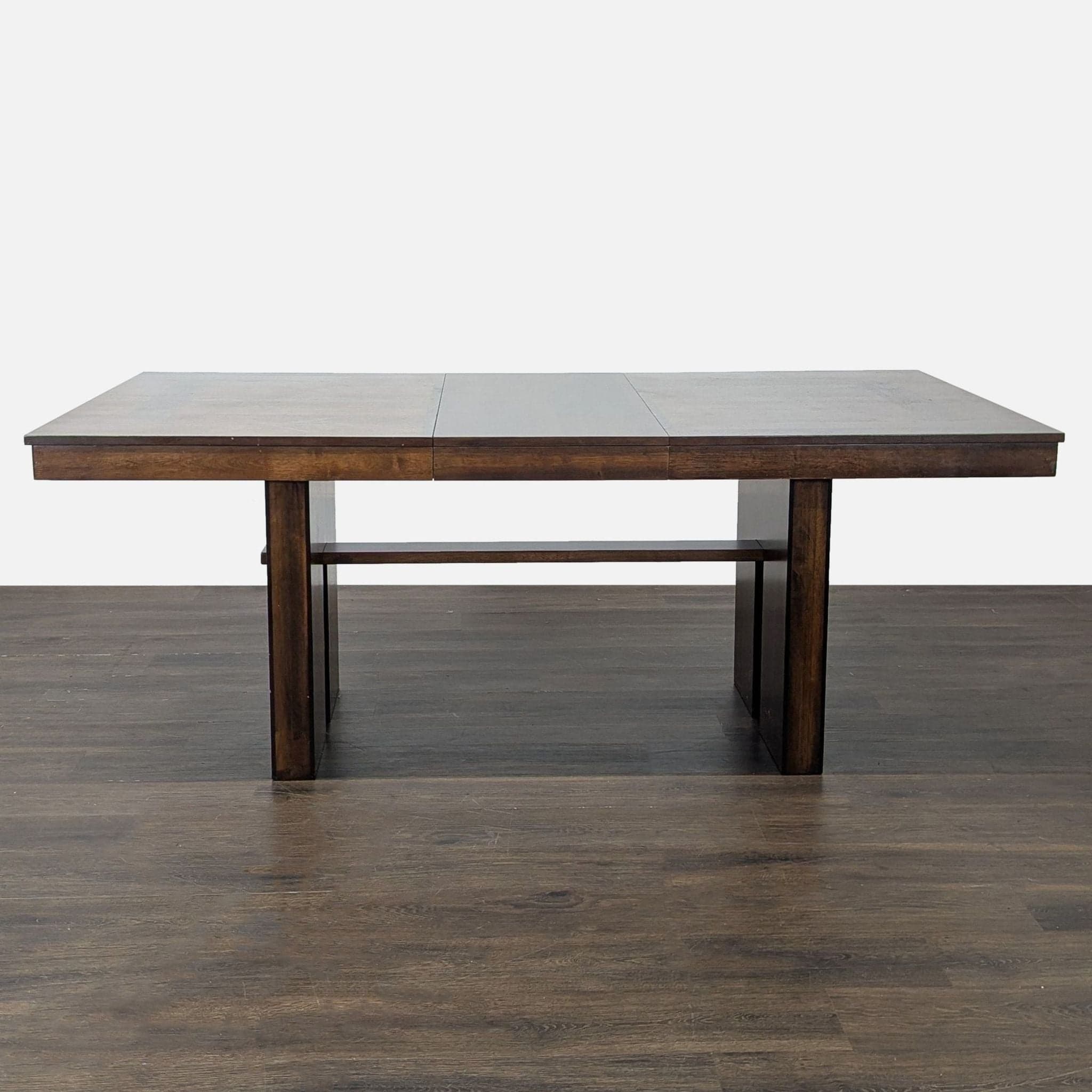 Norcal Furnitures Modern 5-Piece Dining Set with Wooden Extendable Table and Upholstered Chairs - Thumbnail 7