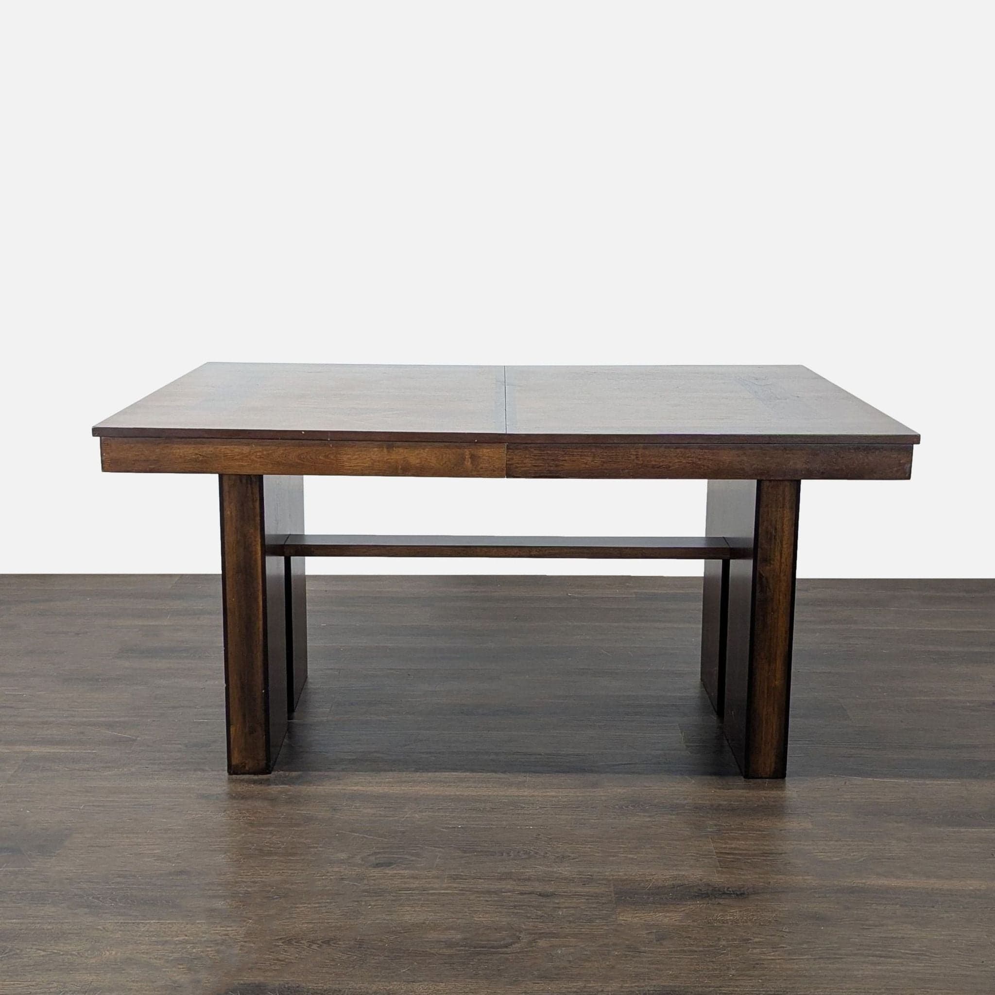 Norcal Furnitures Modern 5-Piece Dining Set with Wooden Extendable Table and Upholstered Chairs - Thumbnail 8