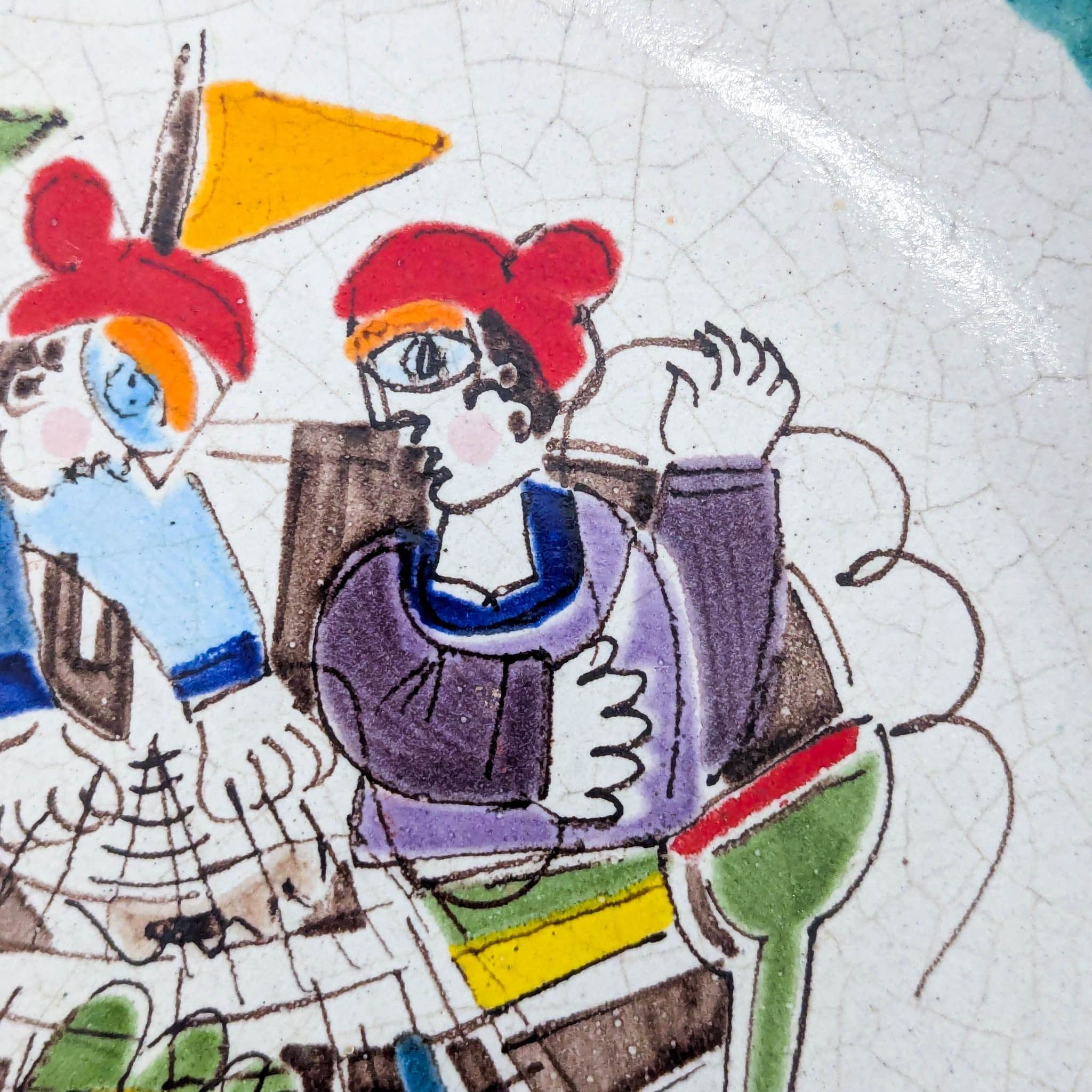 De Simone Fishermen Plate - Thumbnail 6