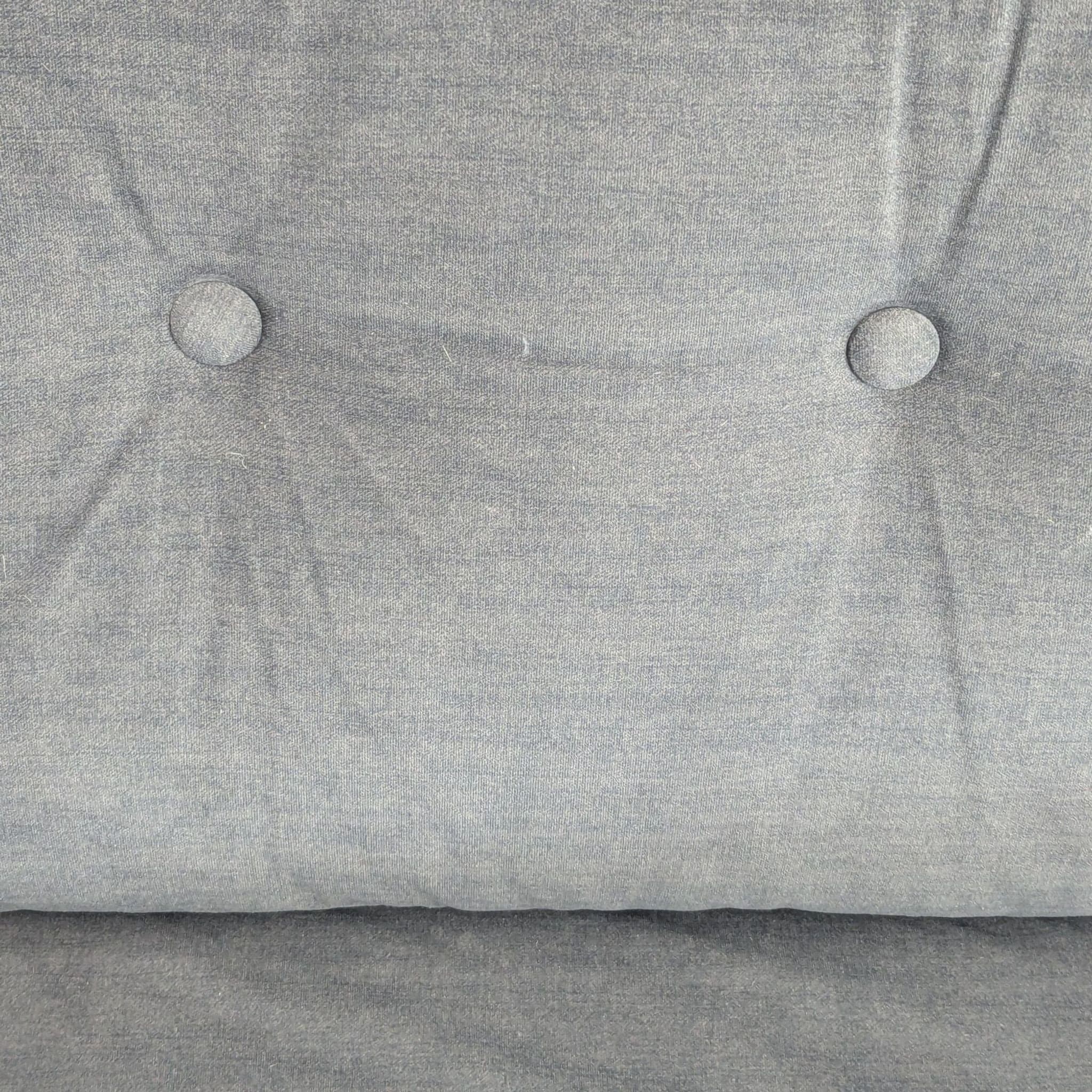 Modern Gray L-Shaped Sectional Sofa with Tufted Cushions - Thumbnail 7