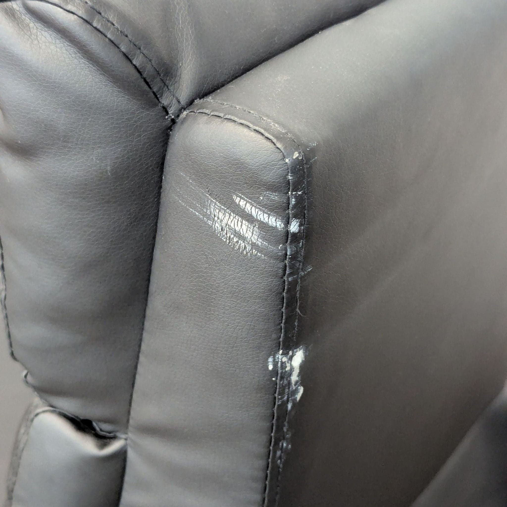 Max Furniture Black Reclining Lounge Chair – Comfortable and Modern - Thumbnail 6