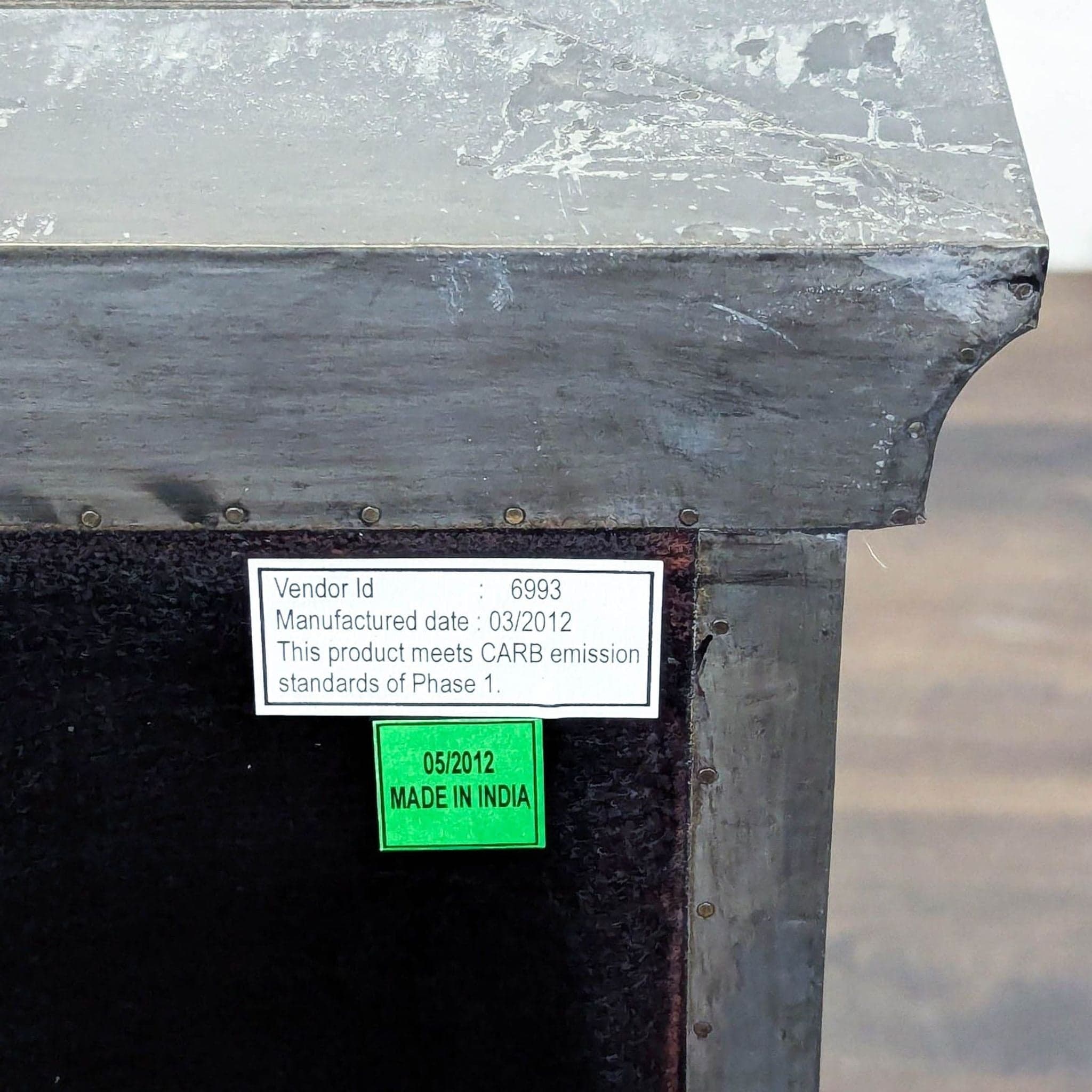 Restoration Hardware One Drawer Nightstand with Shelf - Thumbnail 11