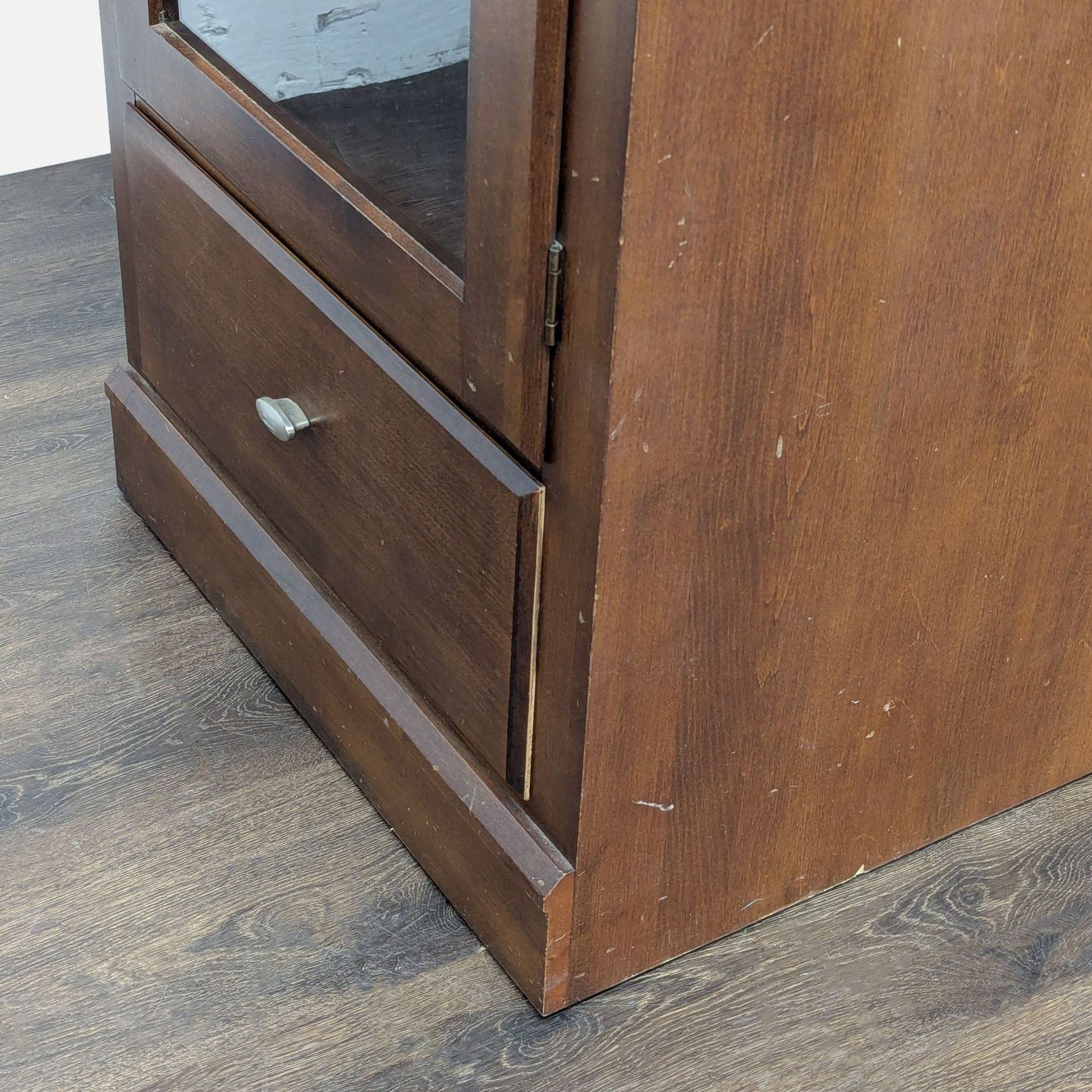 Vintage Ethan Allen One Drawer Media Cabinet - Thumbnail 7