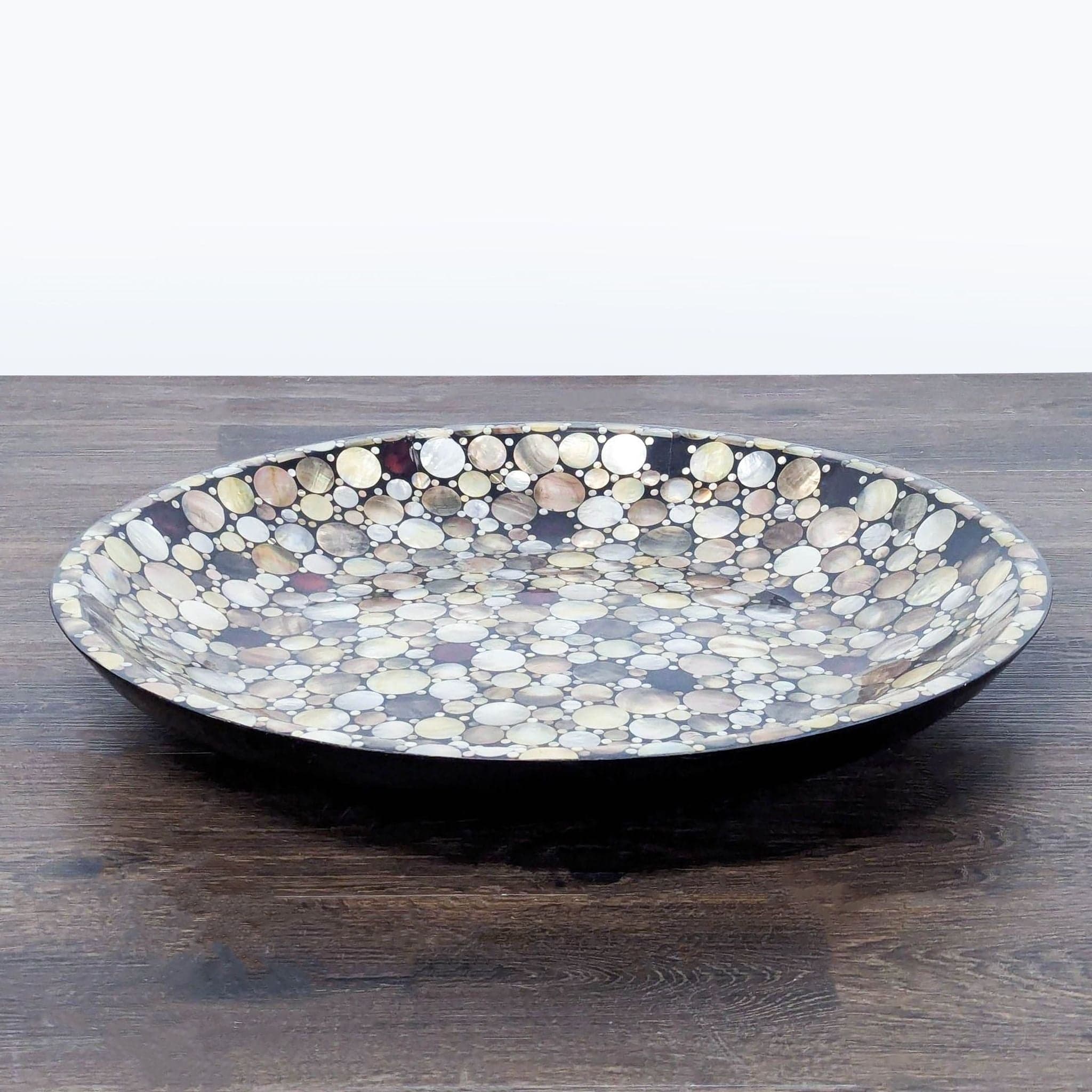 Shawna Stoney Mother of Pearl Mosaic Platter - Thumbnail 2