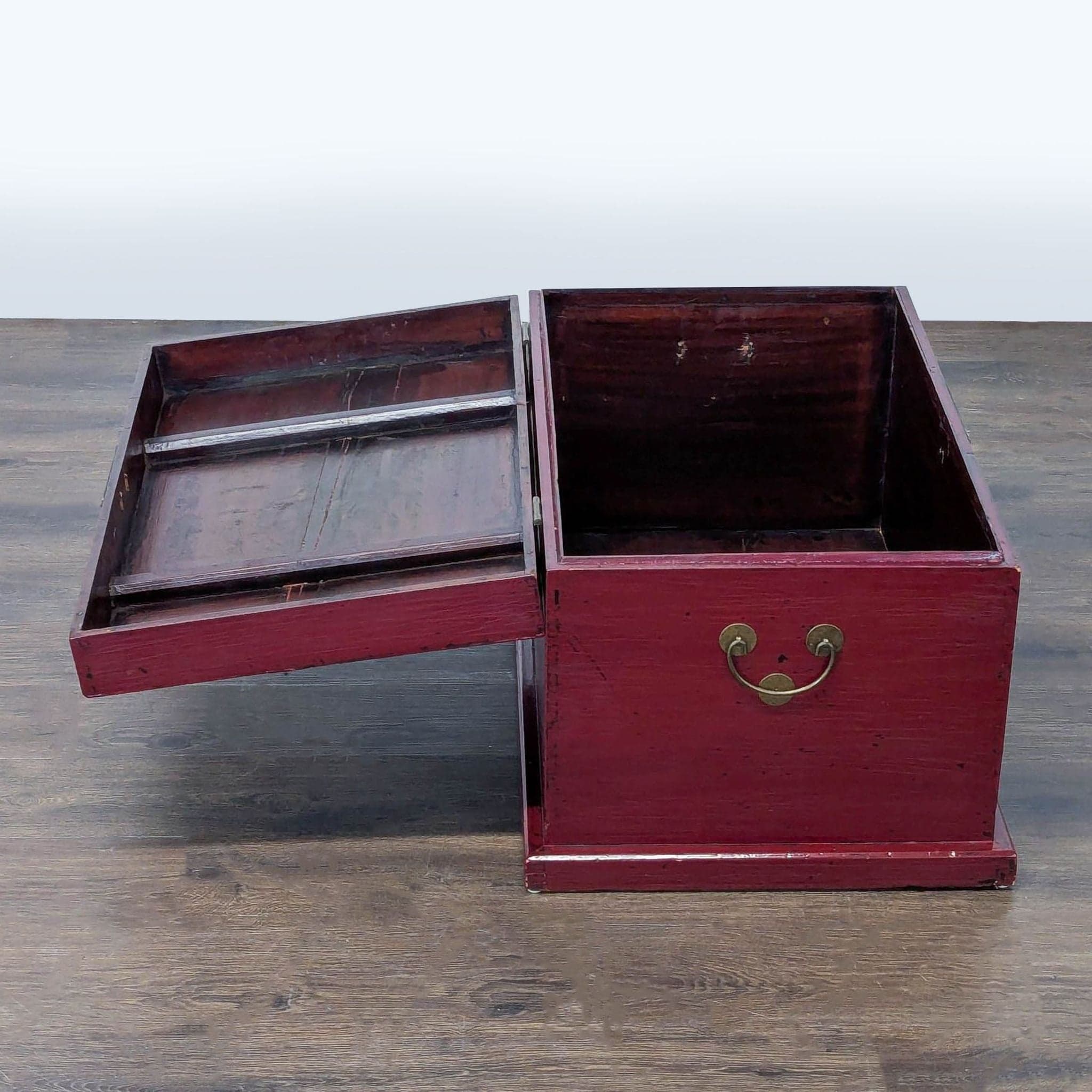 Asian Storage Trunk with Brass hardware - Thumbnail 2
