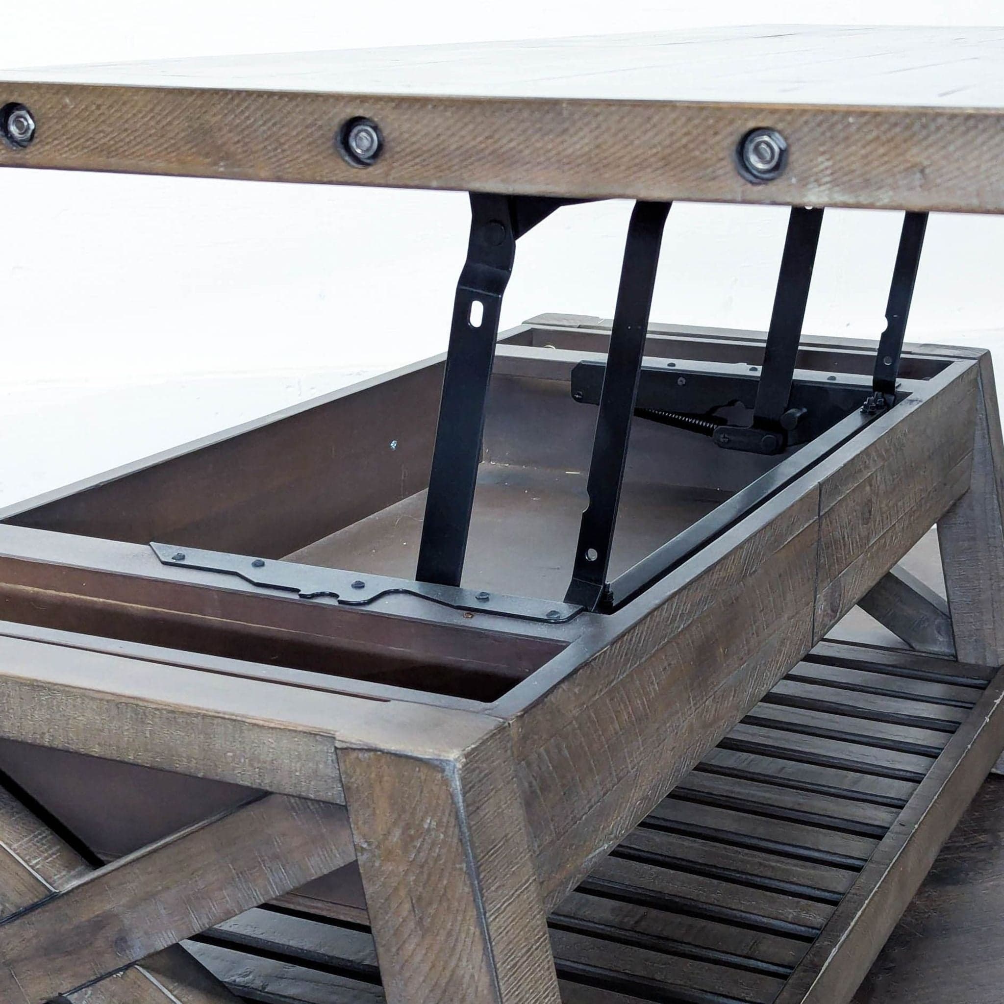 Living Spaces Lift-Top Coffee Table with - Thumbnail 8