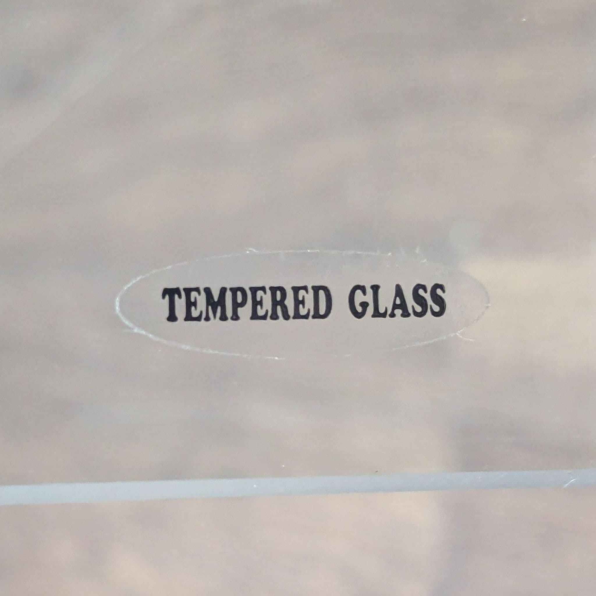 Glass Sides Accent Table with Wood Top - Thumbnail 4