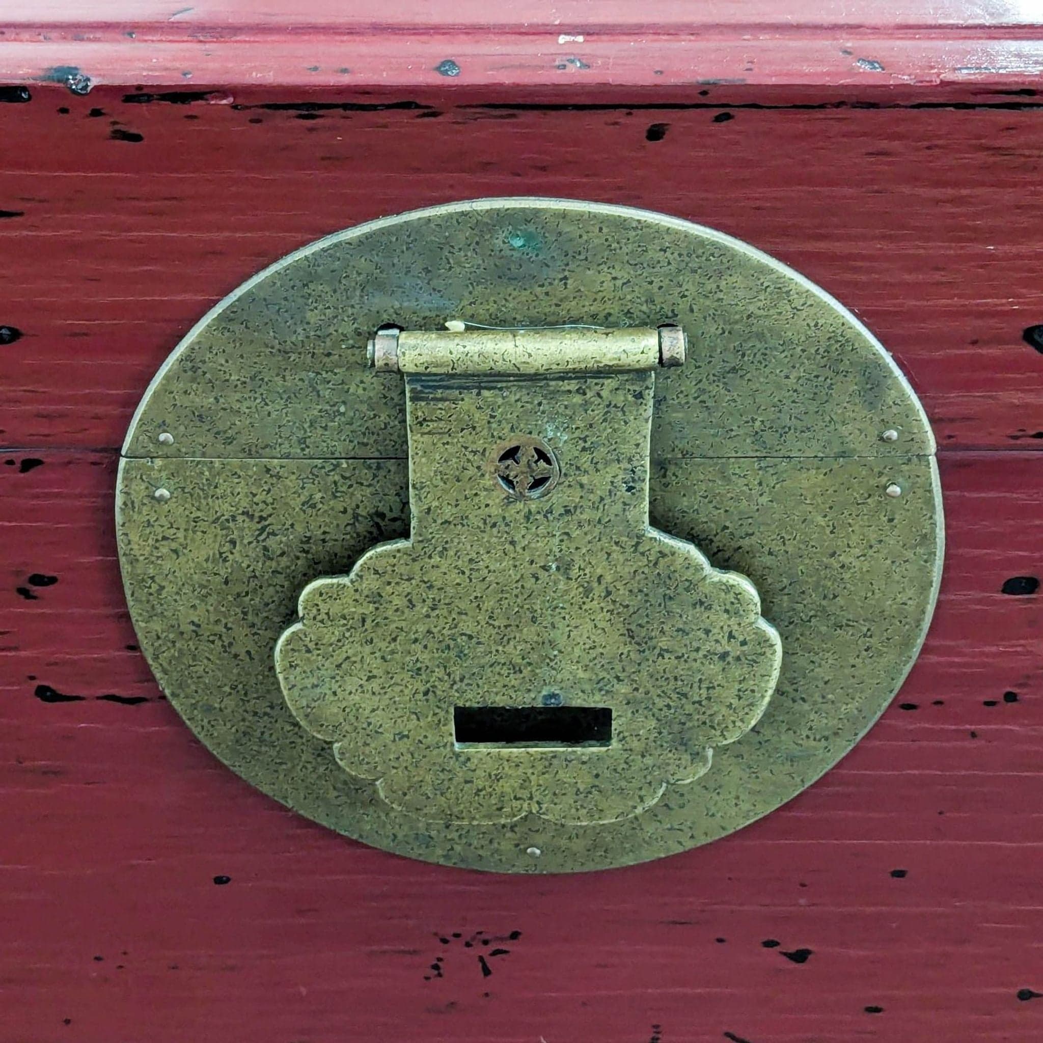 Asian Storage Trunk with Brass hardware - Thumbnail 10