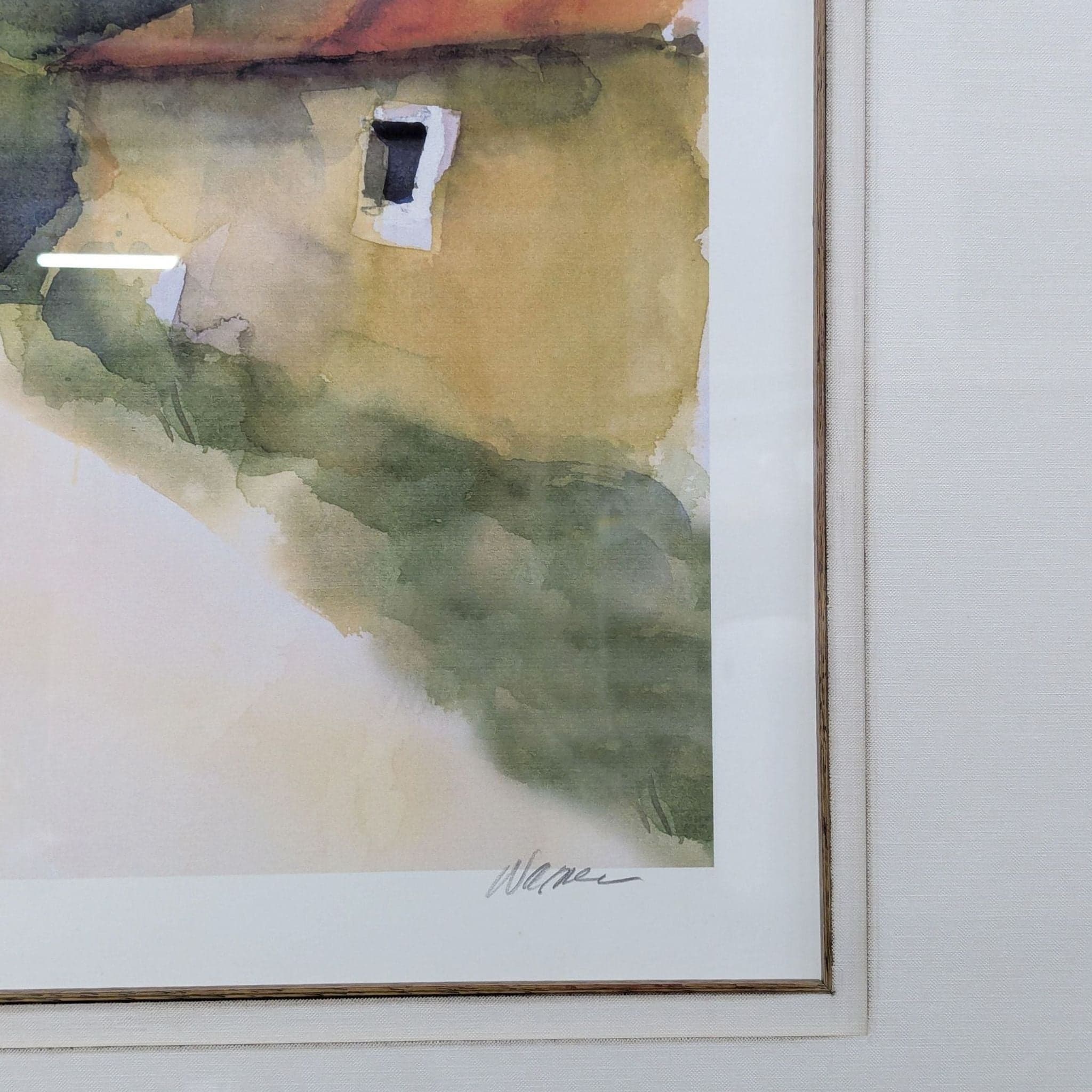 L. Wagner Signed Limited Edition “Sun’s Kiss I” Giclée by Lisa Violetto Designs, Framed - Thumbnail 2