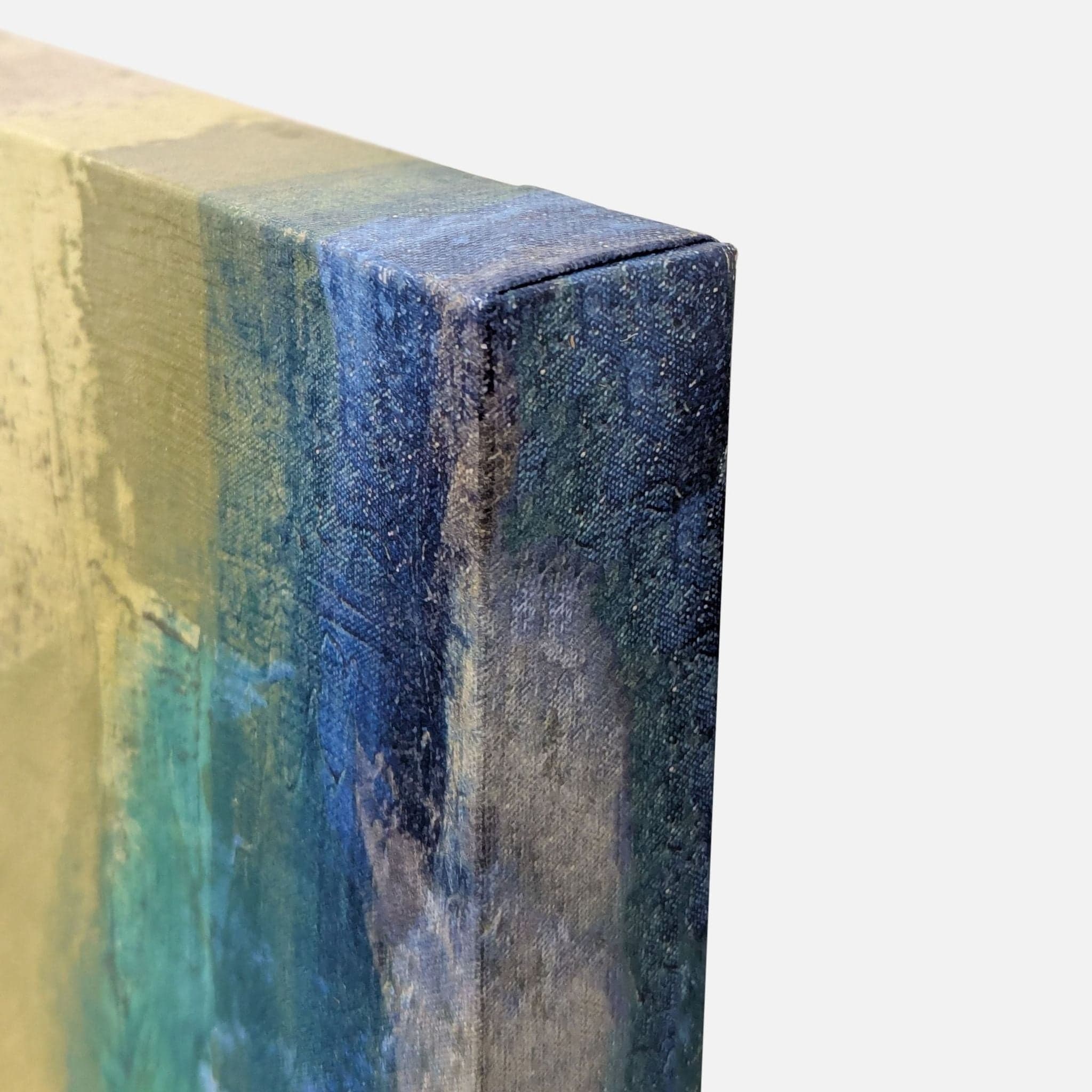 “World Map Mystery” Contemporary Abstract Giclée on Canvas - Thumbnail 6