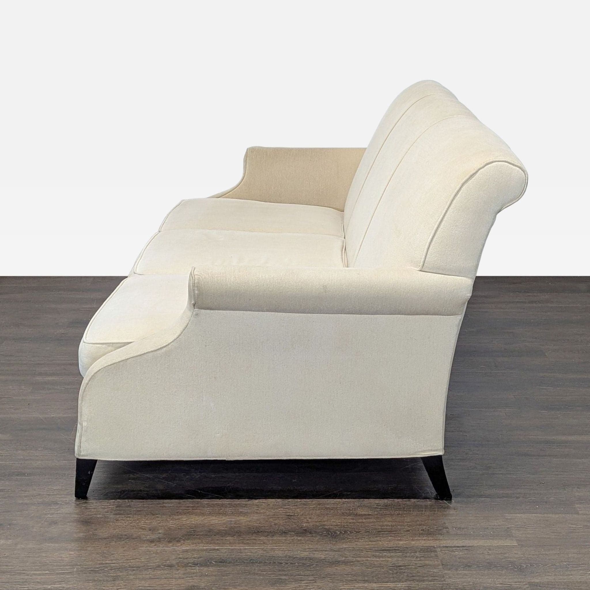 Restoration Hardware 3-Seat Classic Cream Sofa - Thumbnail 3