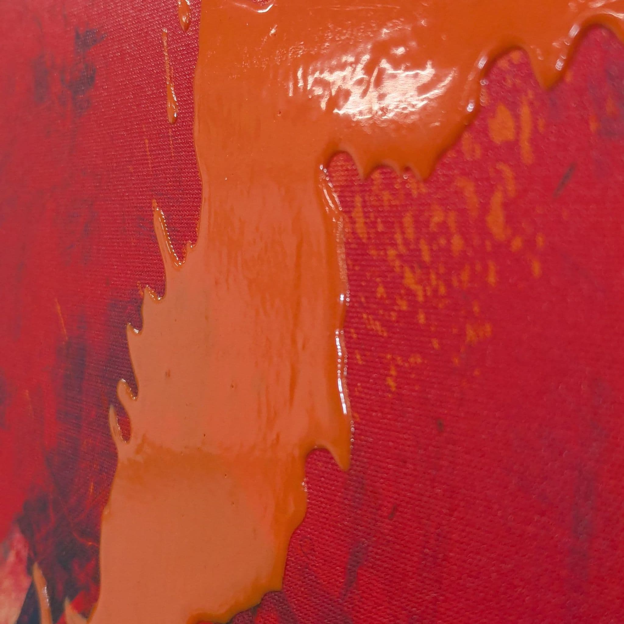 Fern Cassidy “Glory” Contemporary Textured Abstract Canvas - Thumbnail 2
