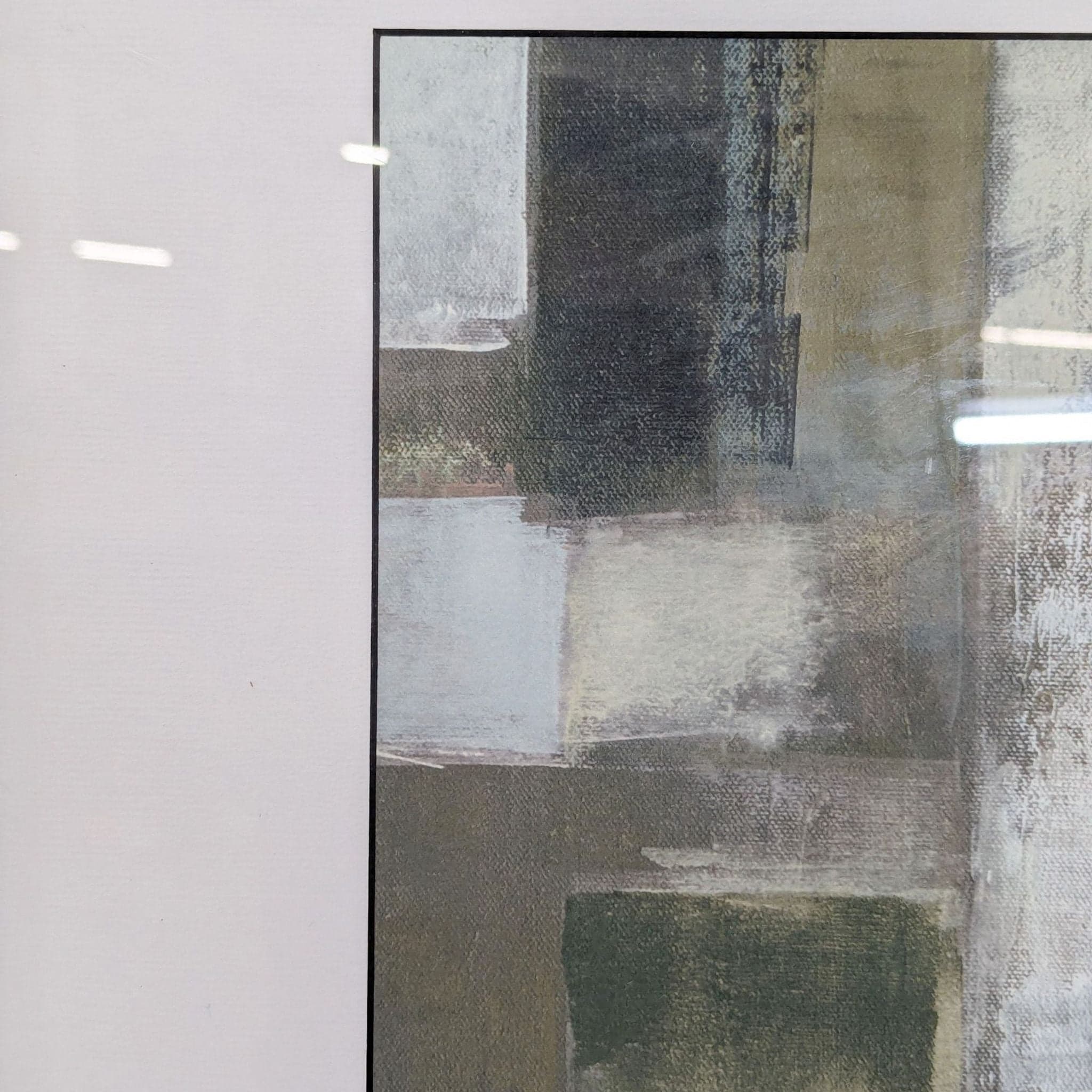 “Transcending” Contemporary Abstract Framed Art Print by Bellows - Thumbnail 7