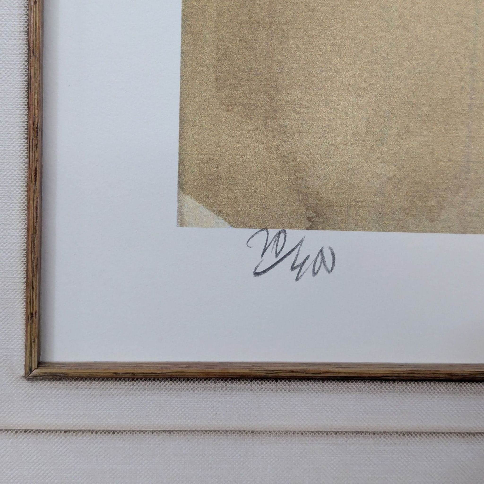 L. Wagner Signed Limited Edition Giclée by Lisa Violetto Designs, Framed - Thumbnail 3