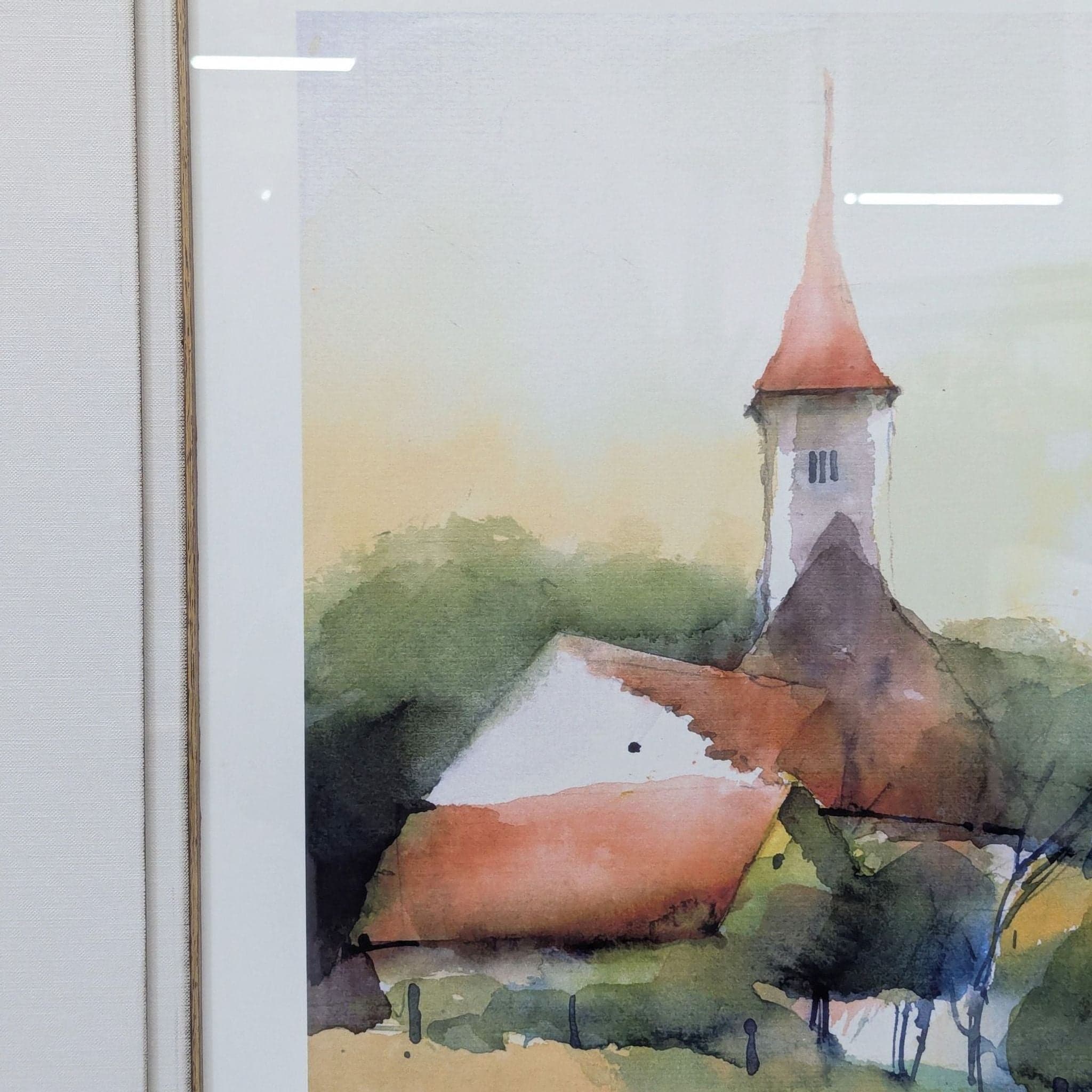 L. Wagner Signed Limited Edition “Sun’s Kiss I” Giclée by Lisa Violetto Designs, Framed - Thumbnail 3