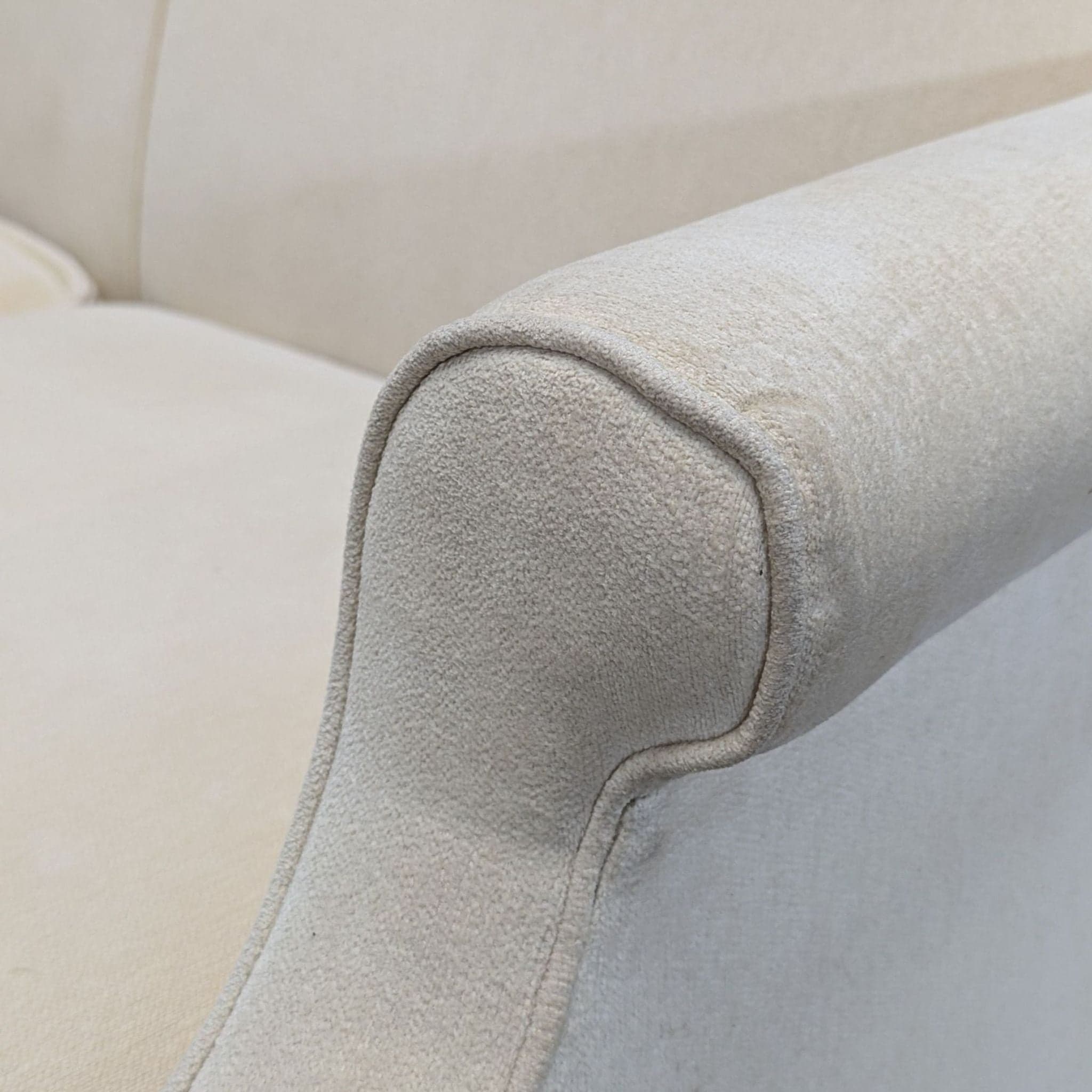 Restoration Hardware 3-Seat Classic Cream Sofa - Thumbnail 6