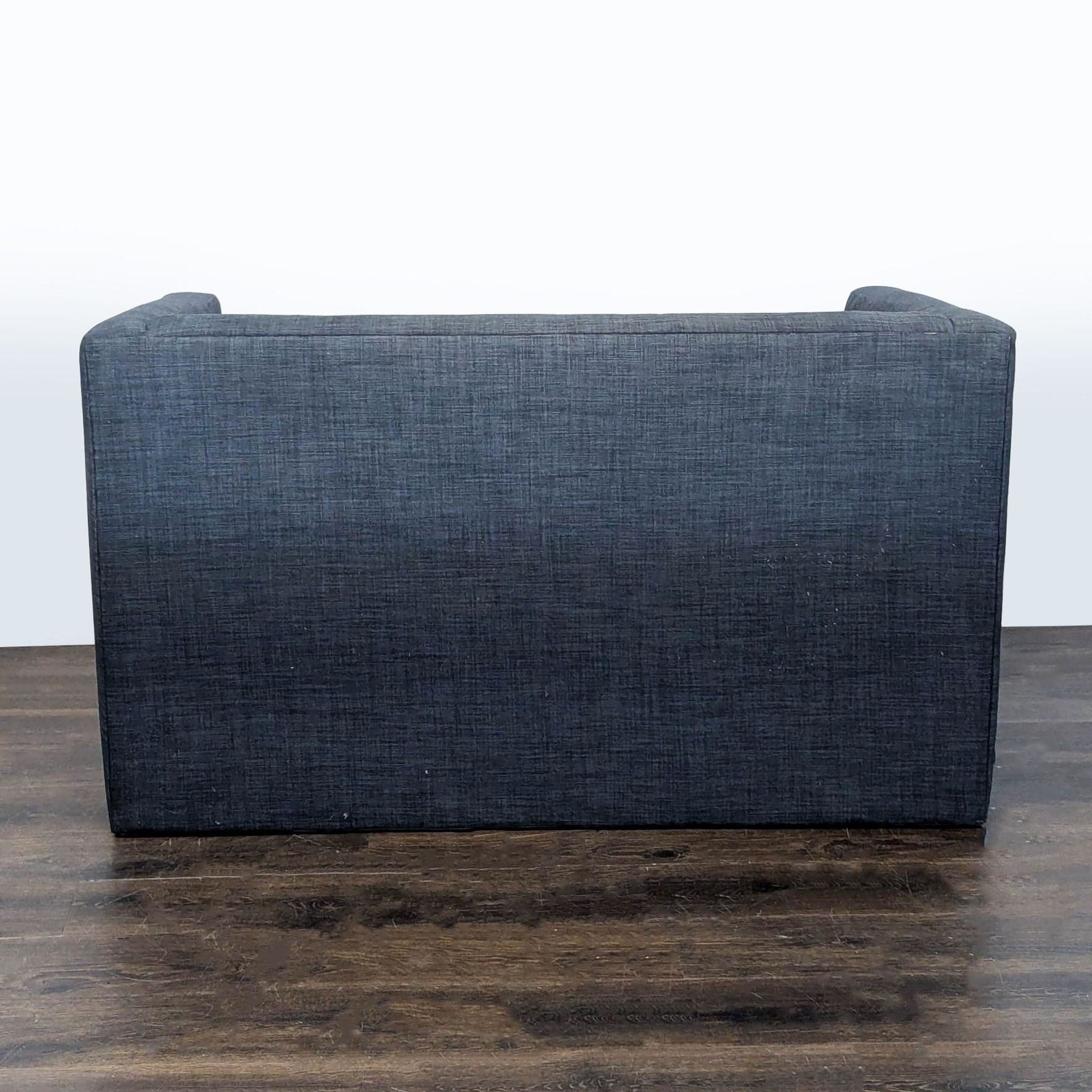 CB2 Modern Twin Sleeper Sofa in Dark Gray Fabric - Thumbnail 5