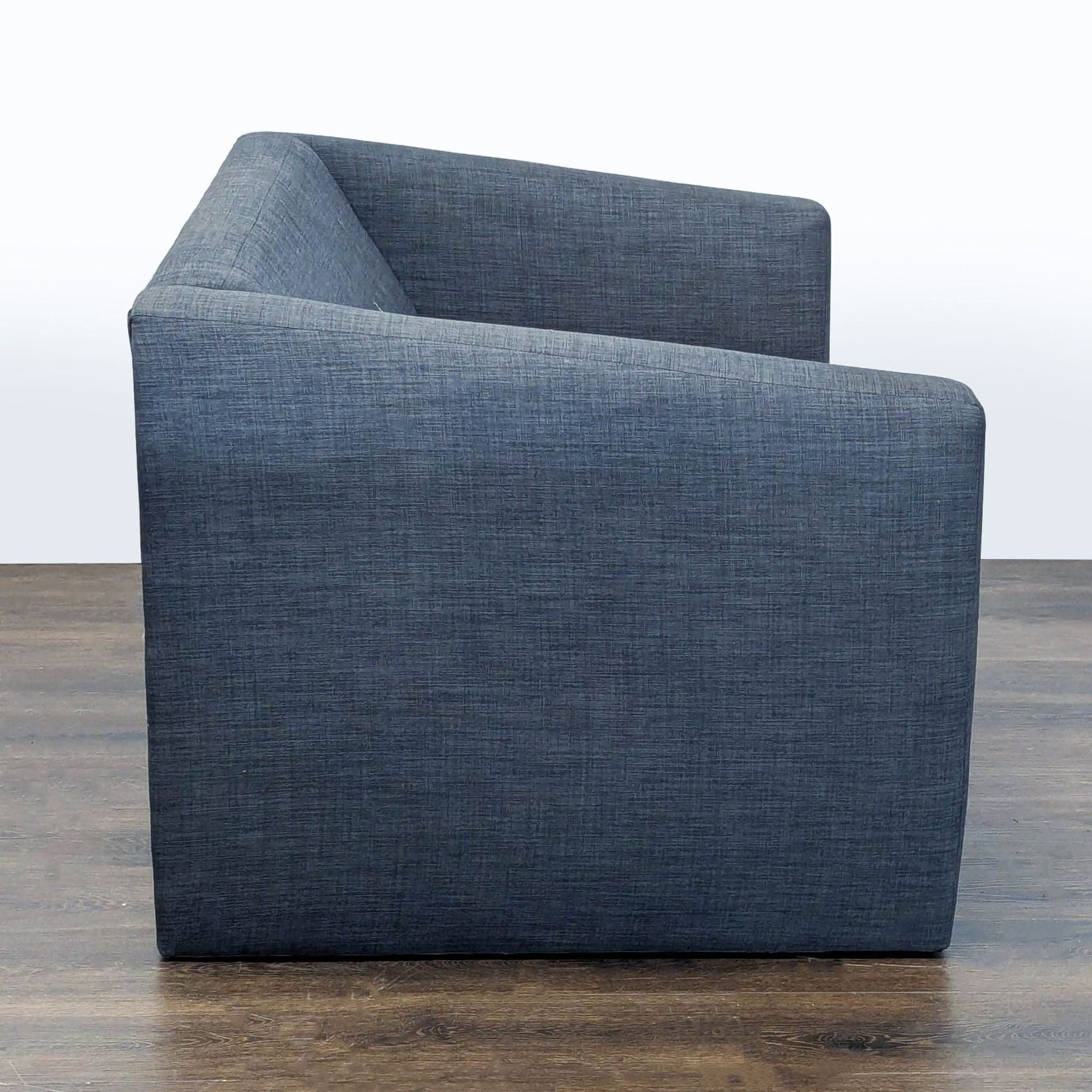 CB2 Modern Twin Sleeper Sofa in Dark Gray Fabric - Thumbnail 4