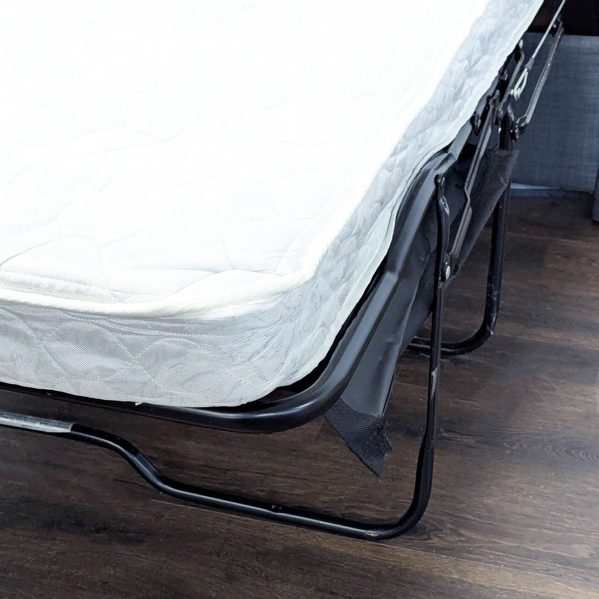 CB2 Modern Twin Sleeper Sofa in Dark Gray Fabric - Thumbnail 7