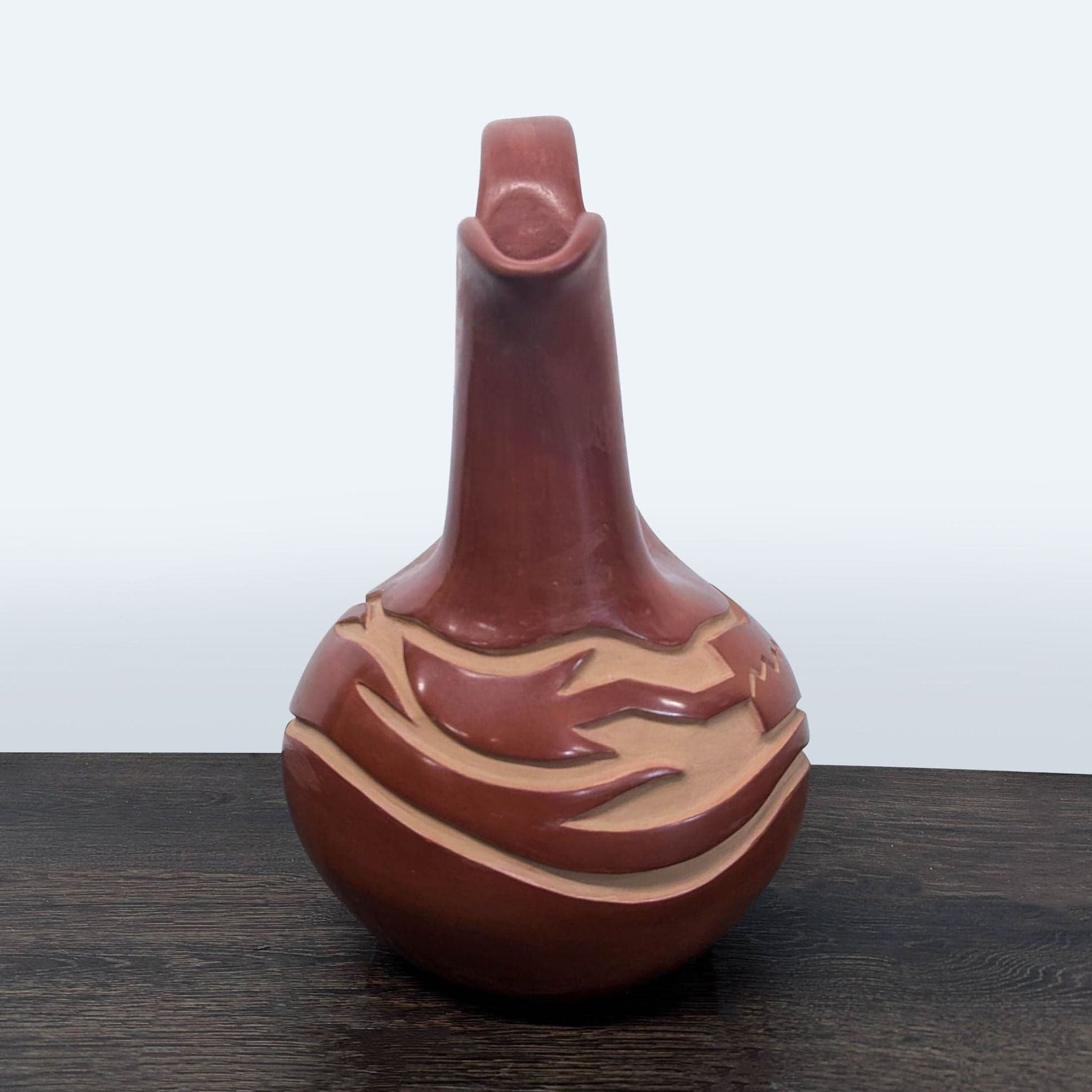 Ceramic Double Neck Ewer - Thumbnail 3