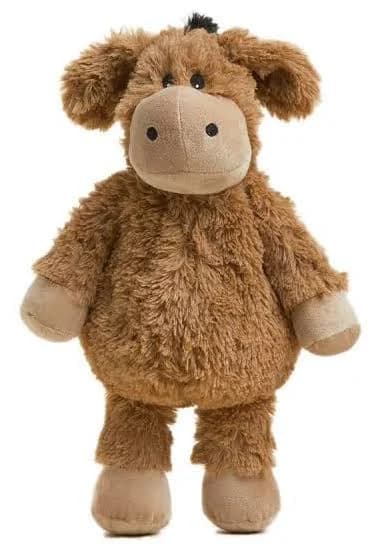 Warmies Full Size Donkey Plush Toy Brown - Thumbnail 4