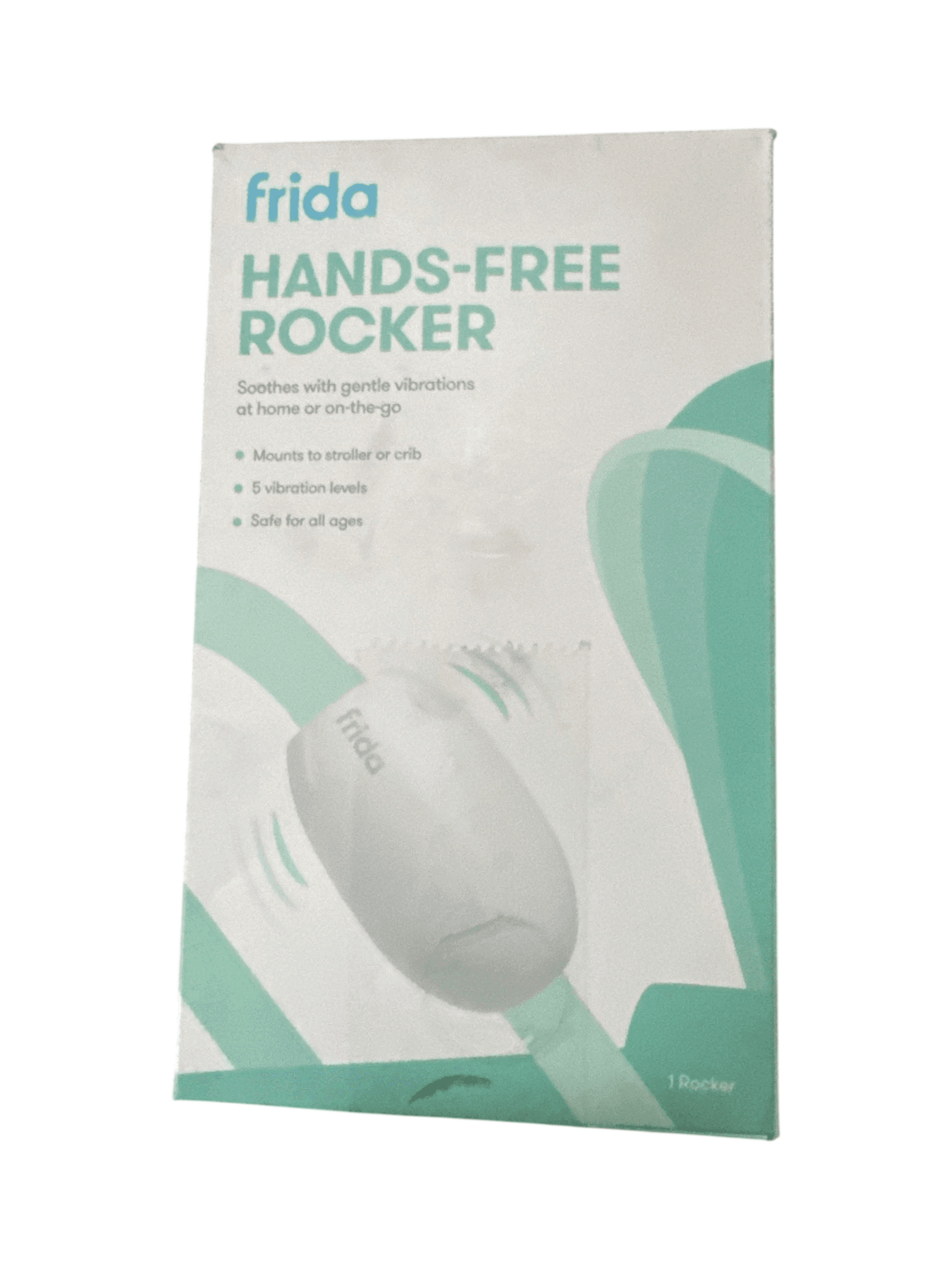 Frida Baby Hands-Free Stroller Rocker with 5 Vibration Levels, Universal Stroller Accessories, Rechargeable Portable Vibration for Cribs & Strollers, Water-Resistant Baby Soother - Thumbnail 8