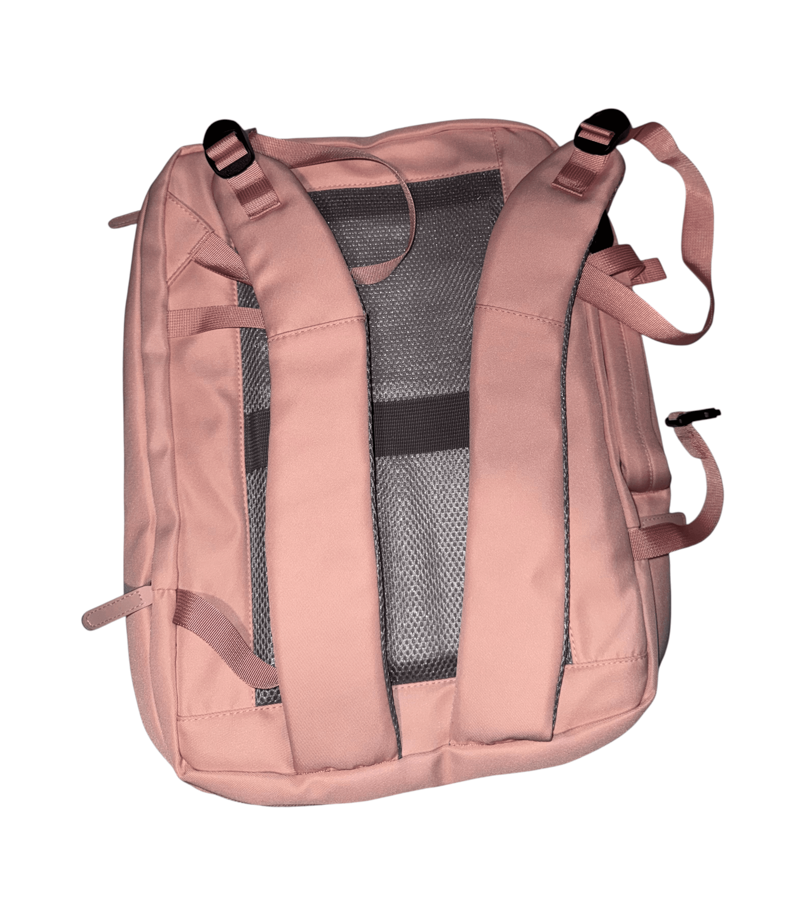 Pink Travel Backpack with USB Charging Port - Thumbnail 3