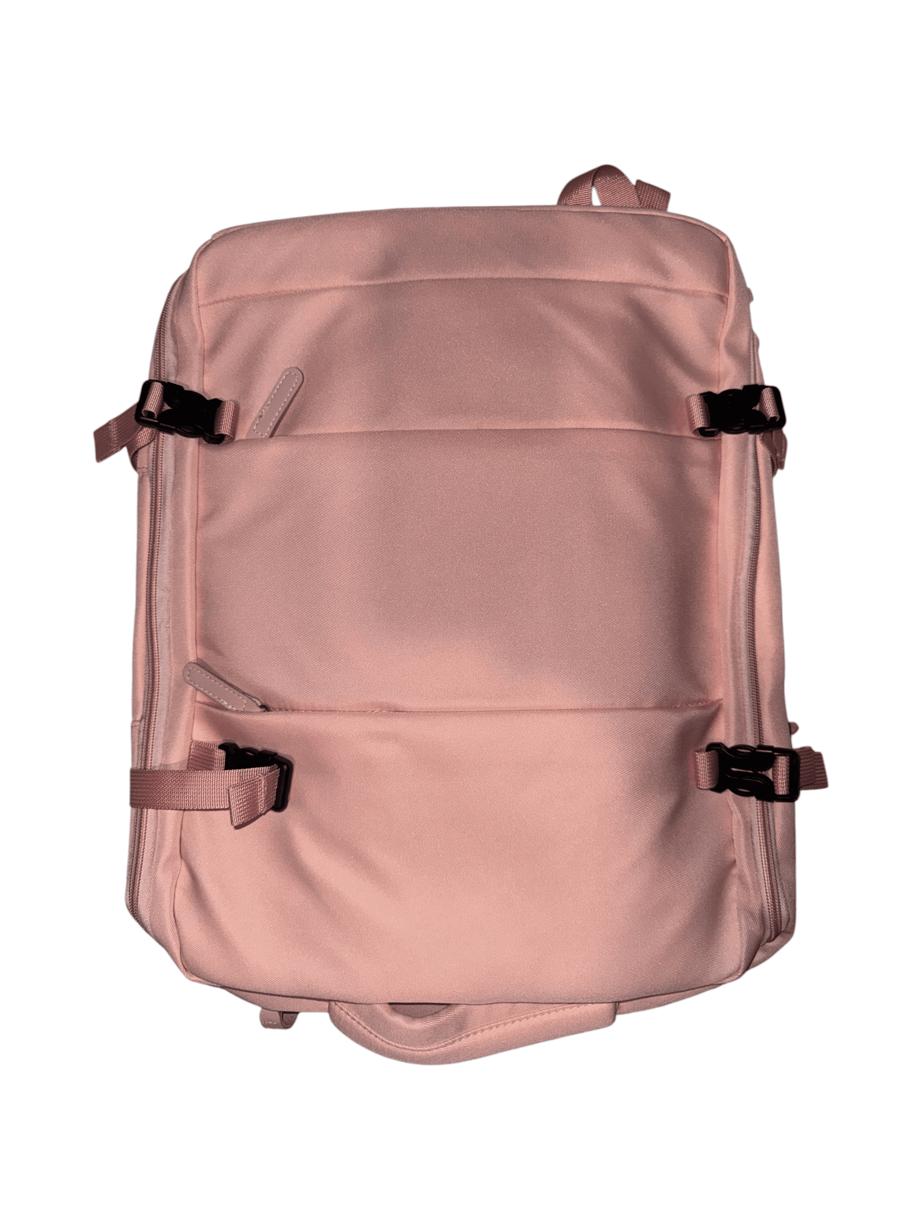 Pink Travel Backpack with USB Charging Port - Thumbnail 4