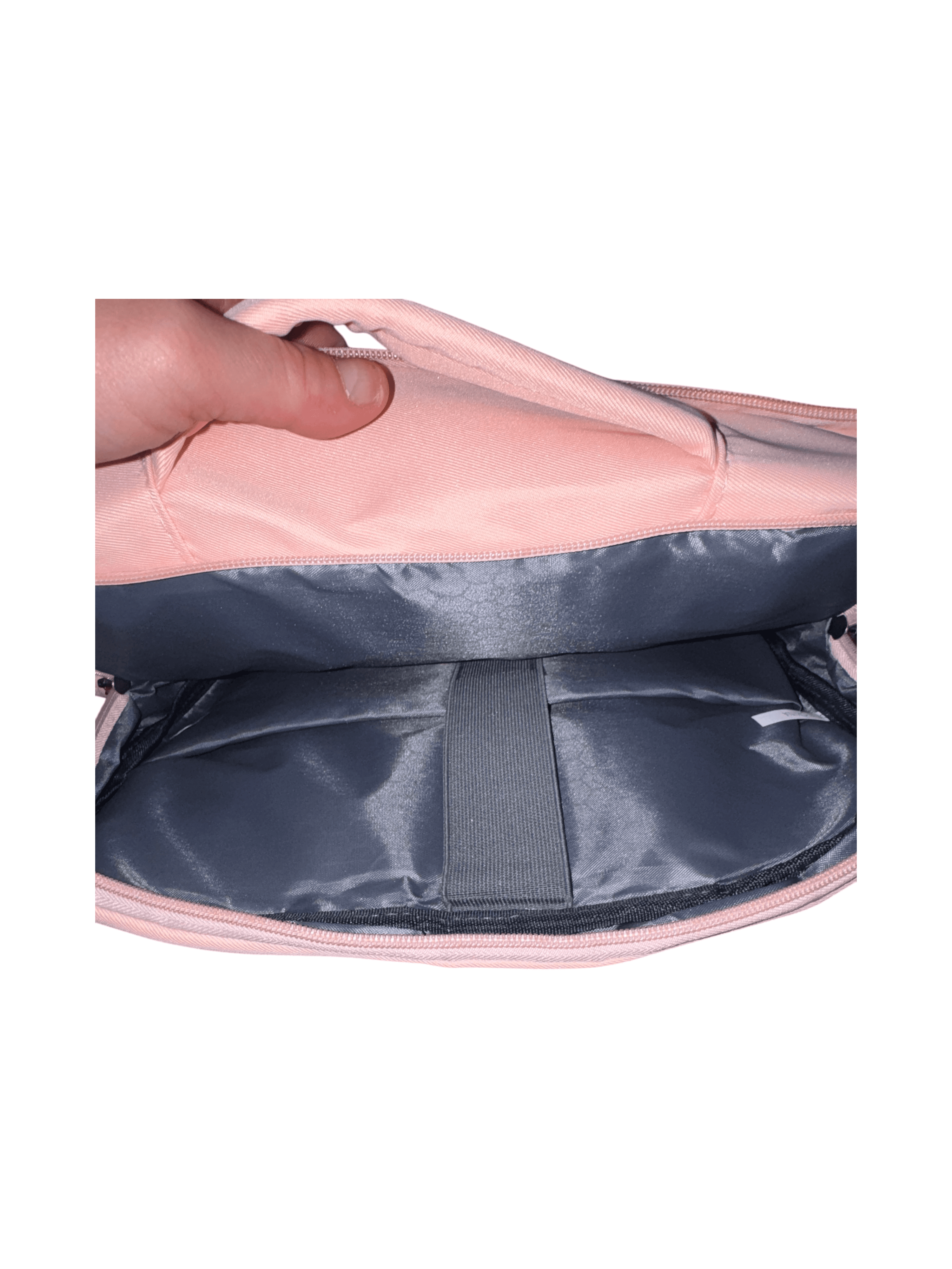 Pink Travel Backpack with USB Charging Port - Thumbnail 6