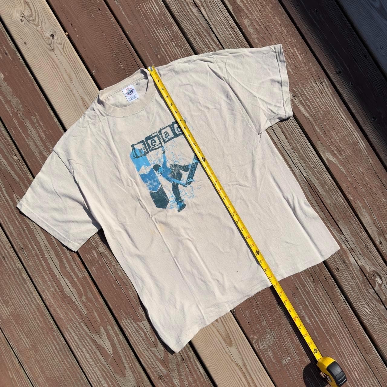 Super Rare 90s Delta Magnum Weight Tee - Grail - Thumbnail 7