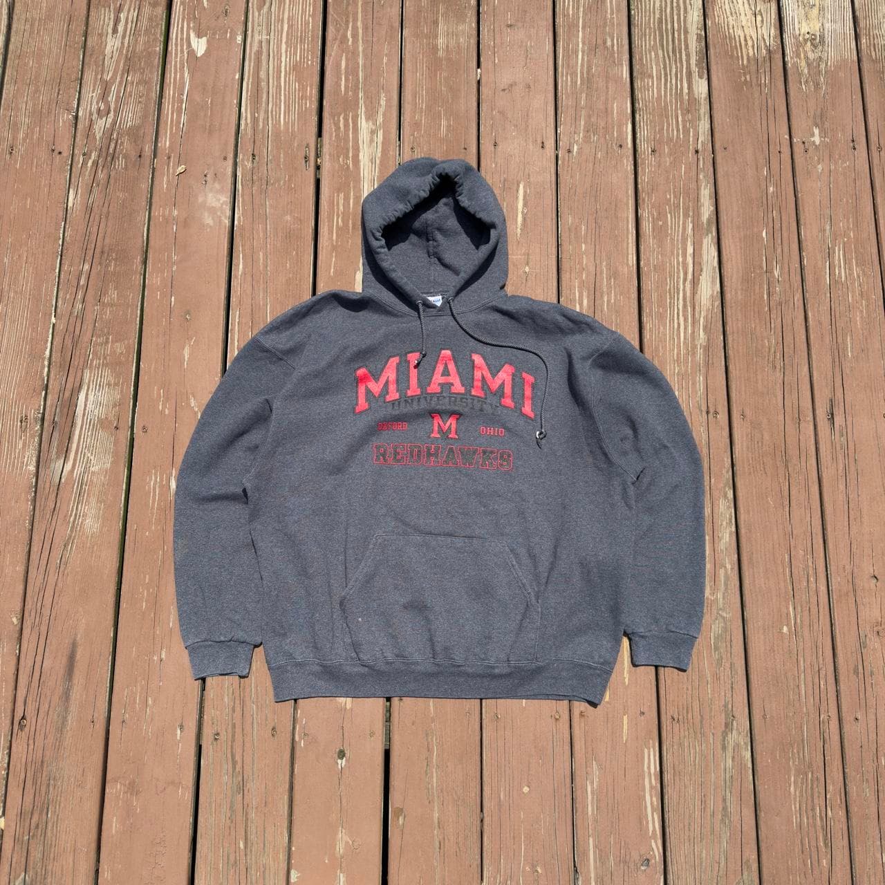 Super Rare 90s Jerzees Miami University Hoodie Grail
