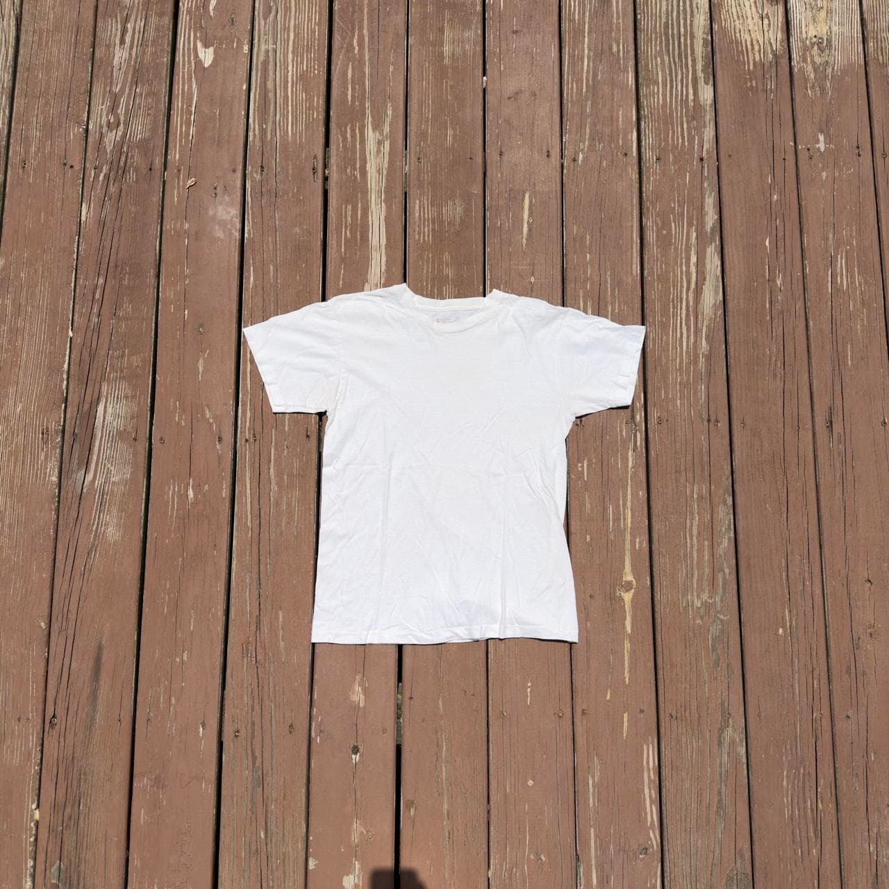 Super Rare 90s Hanes Blank White Tee | GRAIL