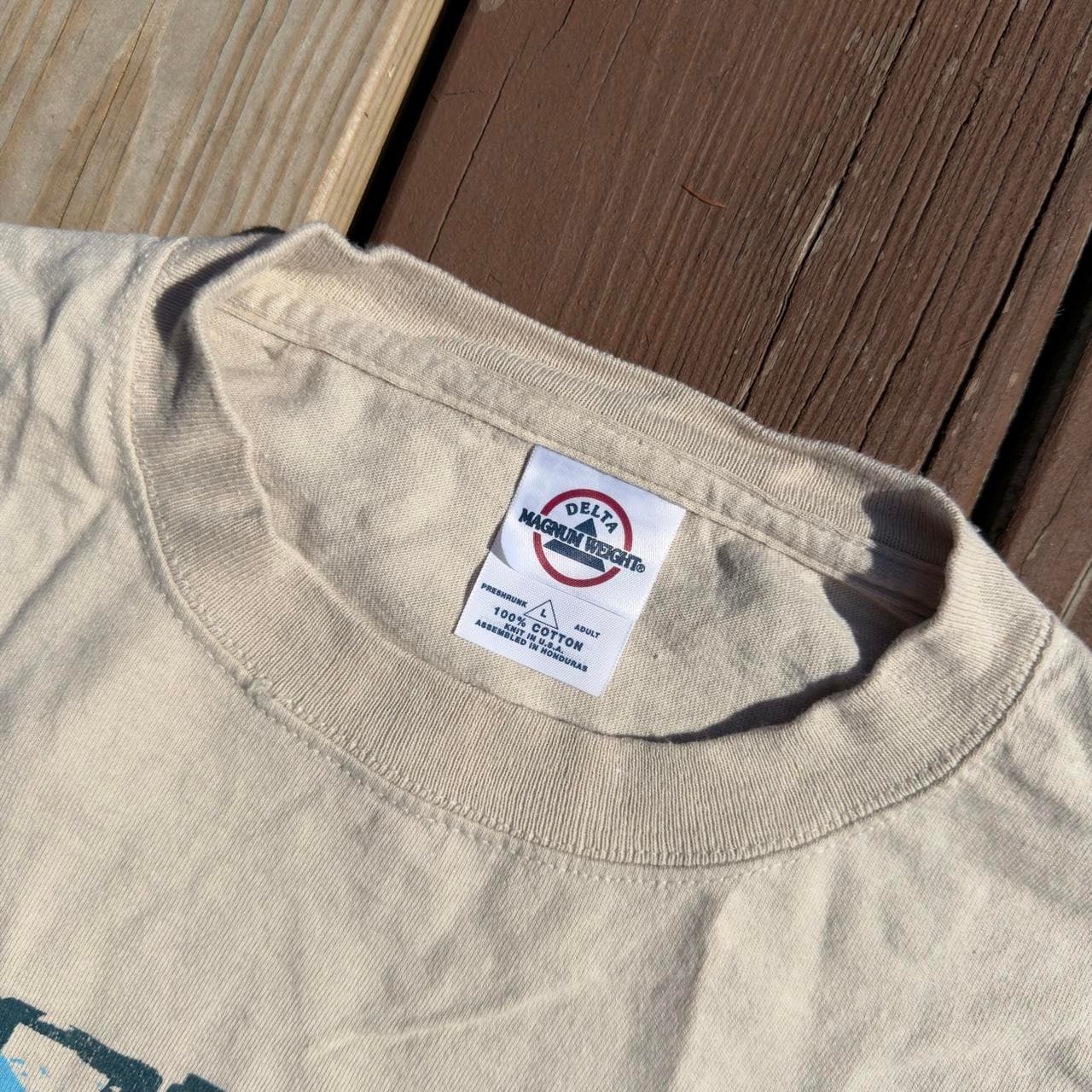 Super Rare 90s Delta Magnum Weight Tee - Grail - Thumbnail 3