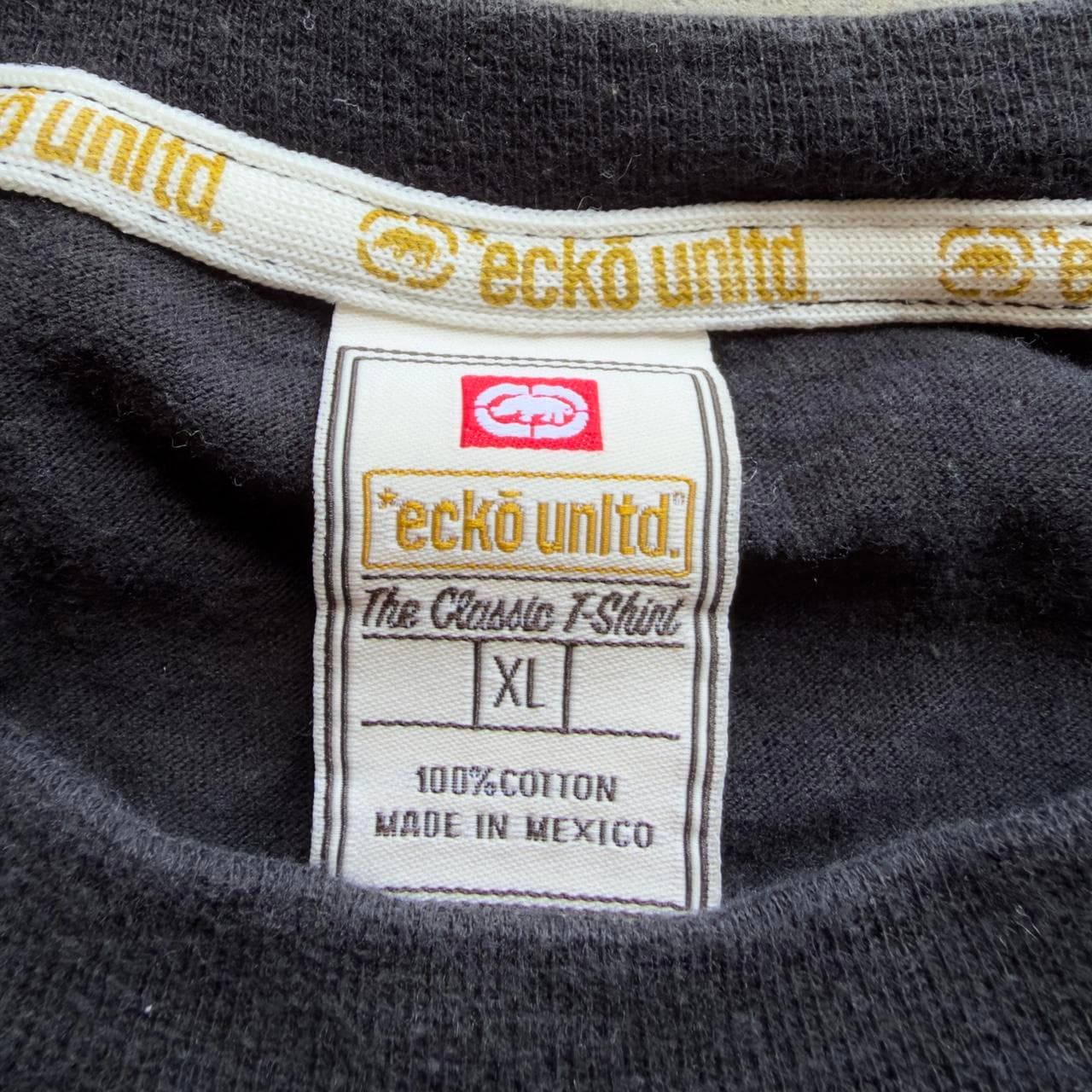 Super Rare 90s Ecko Unltd. Black Tee - GRAIL - Thumbnail 2